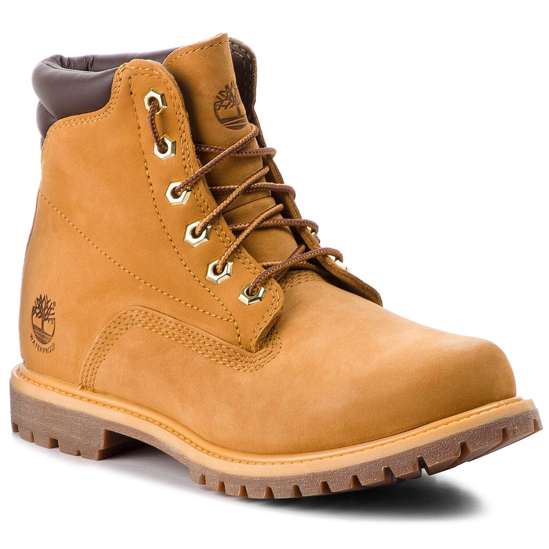 Timberland Pohodni čevlji Waterville 6 In Basic 8168R/TB08168R2311 Rumena - Pepit.si