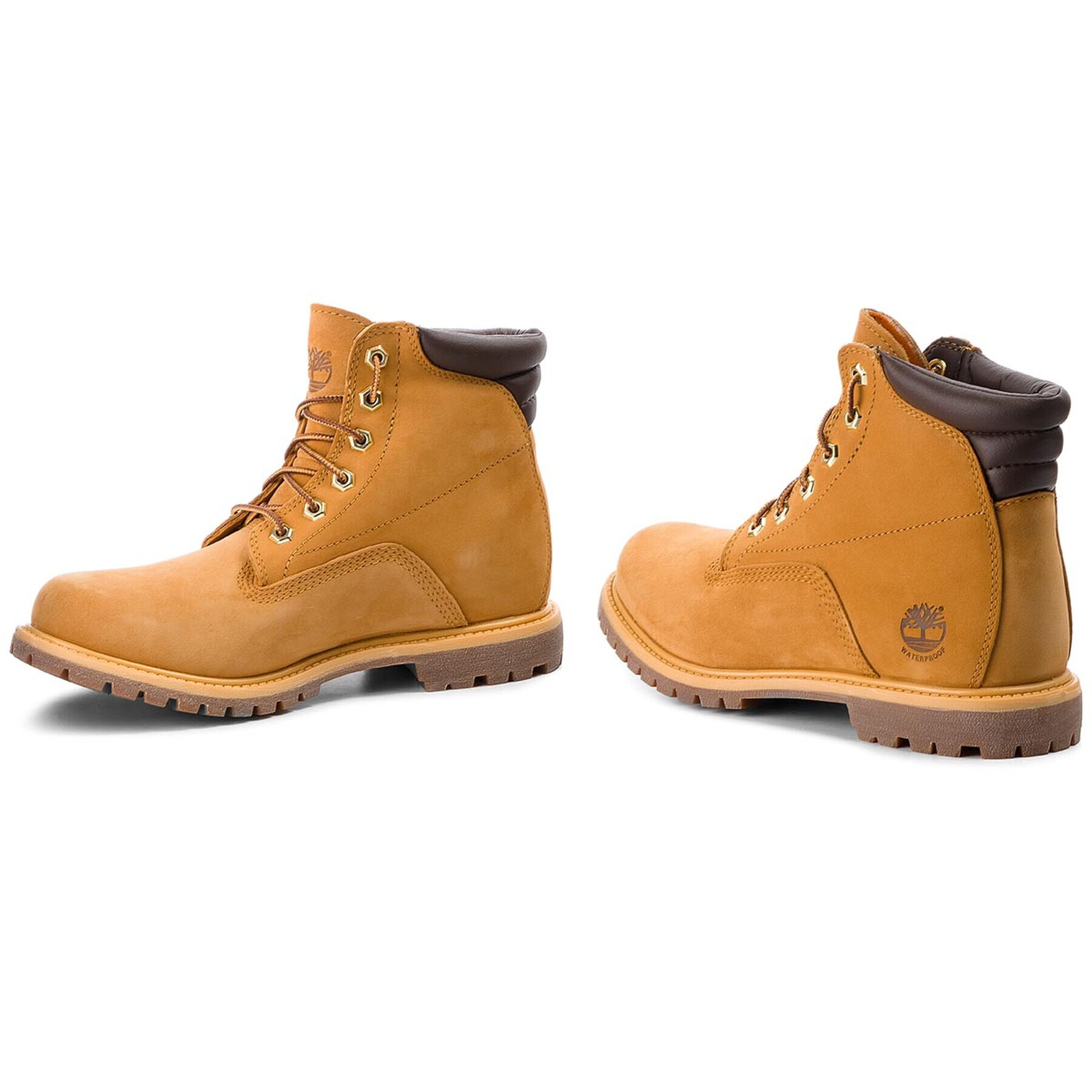 Timberland Pohodni čevlji Waterville 6 In Basic 8168R/TB08168R2311 Rumena - Pepit.si