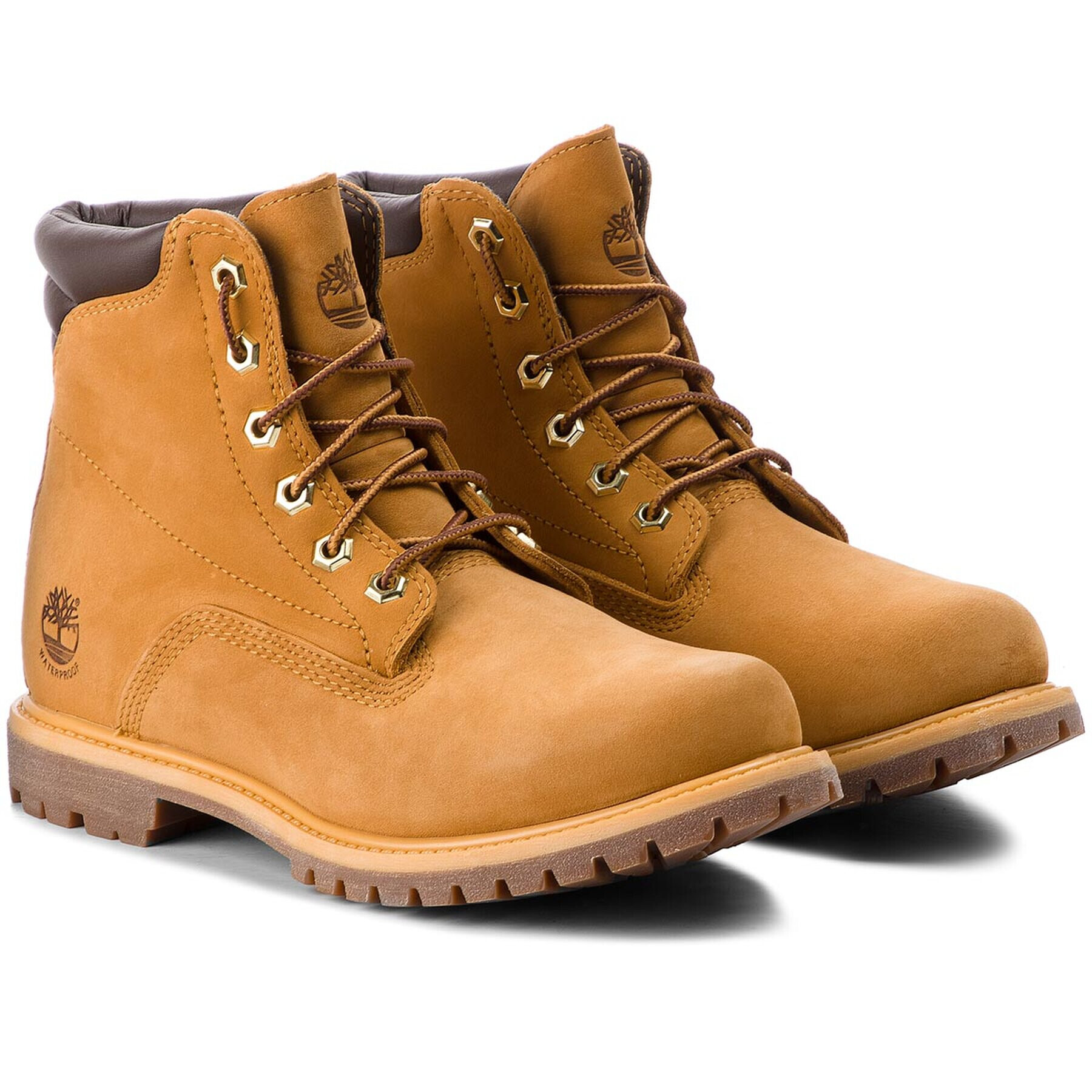 Timberland Pohodni čevlji Waterville 6 In Basic 8168R/TB08168R2311 Rumena - Pepit.si