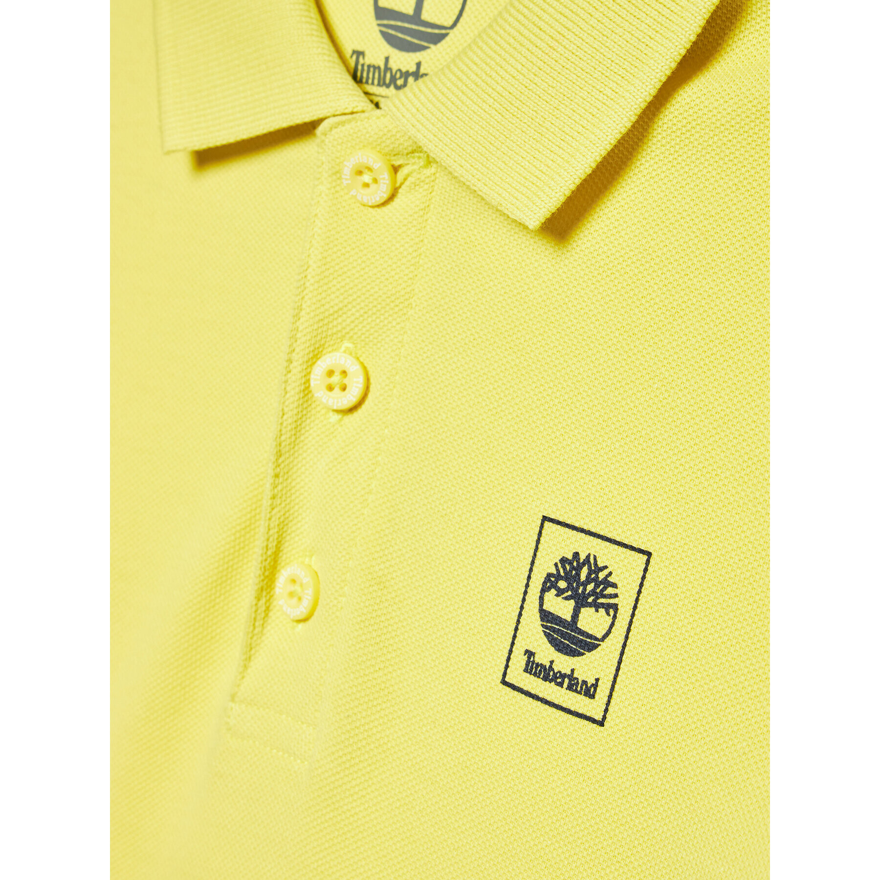 Timberland Polo majica T25T00 518 Rumena Regular Fit - Pepit.si