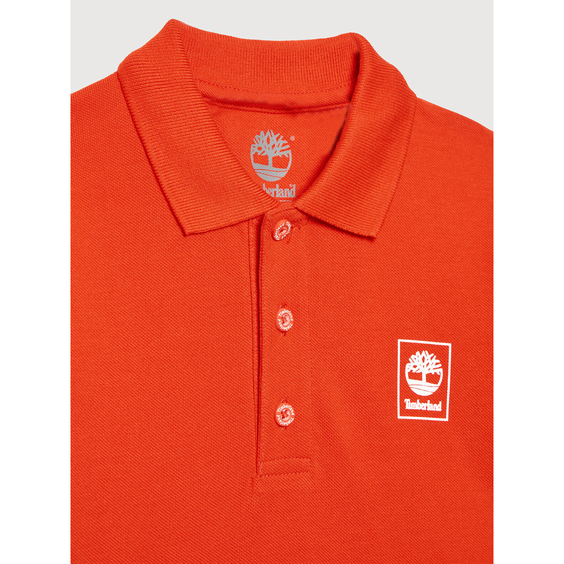 Timberland Polo majica T25T00 D Rdeča Regular Fit - Pepit.si