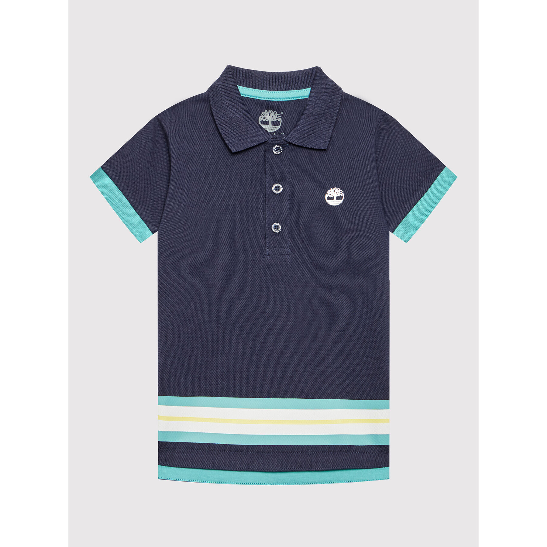 Timberland Polo majica T25T03 M Mornarsko modra Regular Fit - Pepit.si