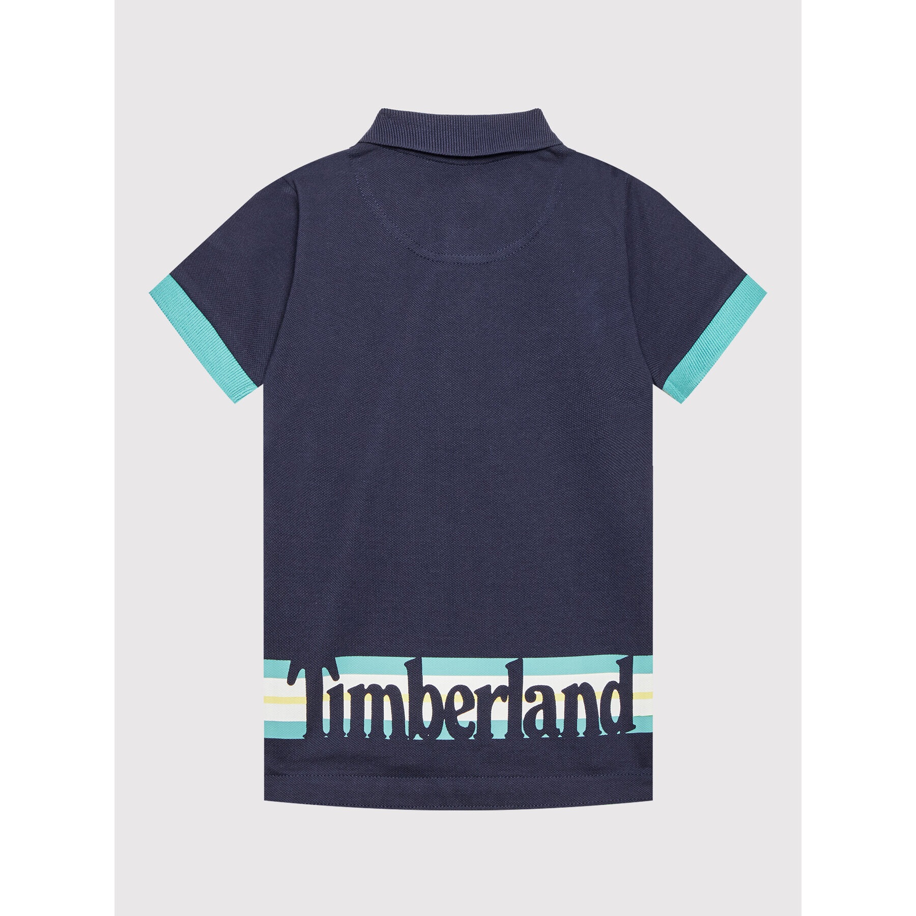 Timberland Polo majica T25T03 M Mornarsko modra Regular Fit - Pepit.si