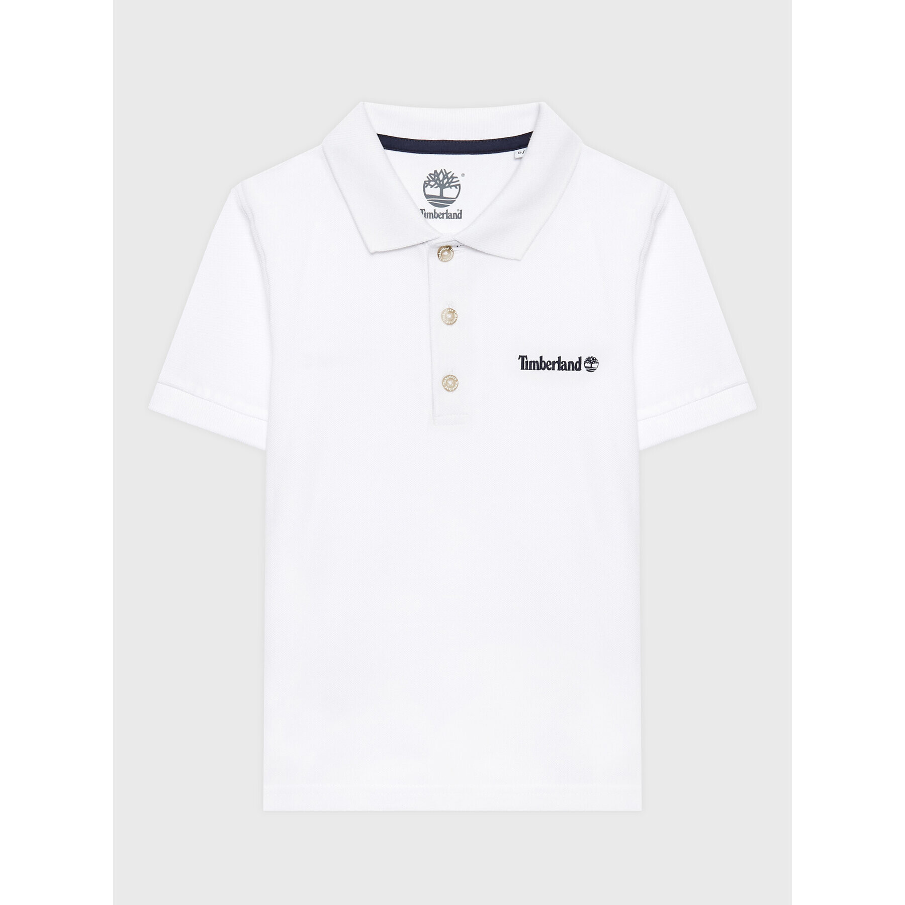 Timberland Polo majica T25T98 D Bela Regular Fit - Pepit.si