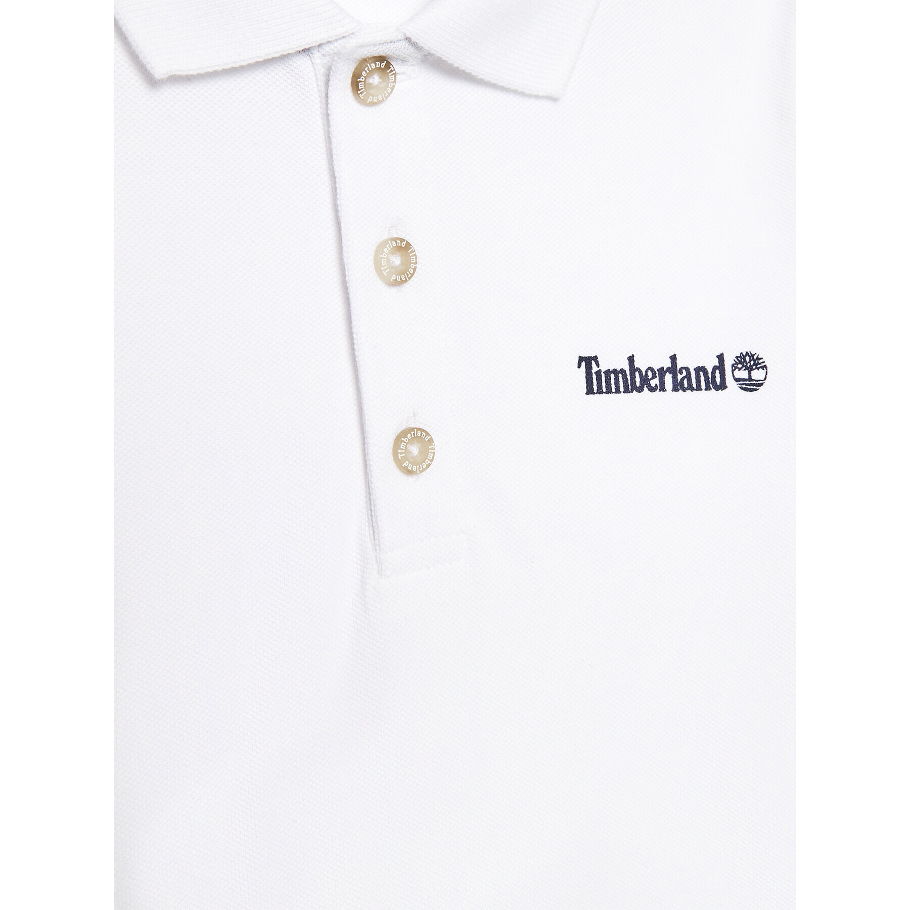 Timberland Polo majica T25T98 D Bela Regular Fit - Pepit.si