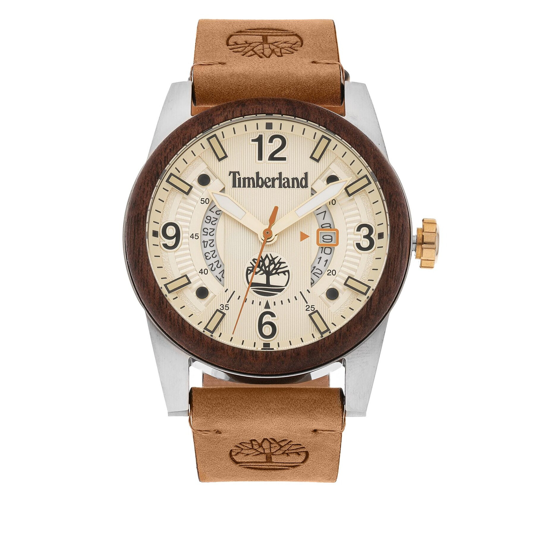 Timberland Ročna ura Ferndale TDWGB2103401 Rjava - Pepit.si