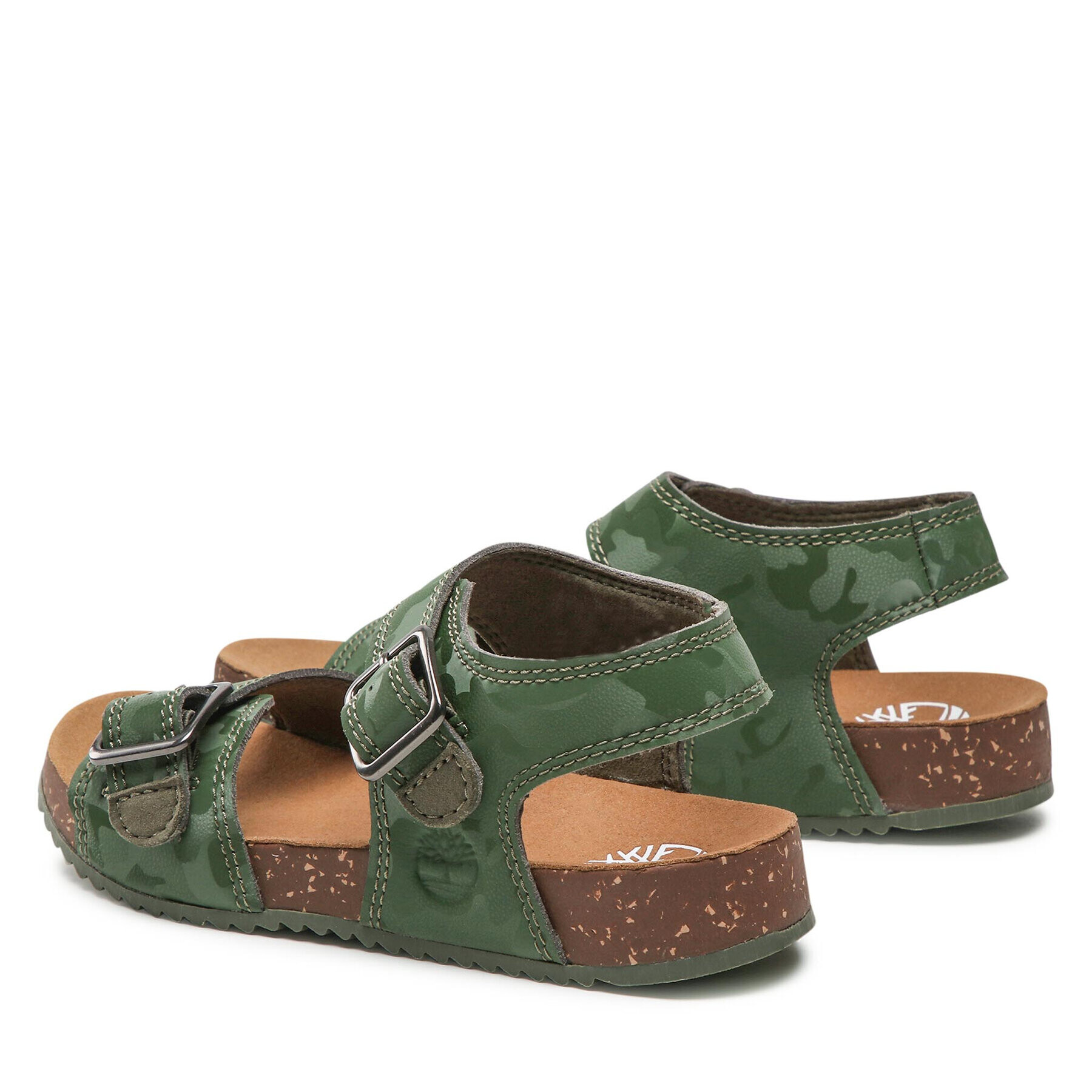 Timberland Sandali Castle Island 2 Strap TB0A2APS9111 Zelena - Pepit.si