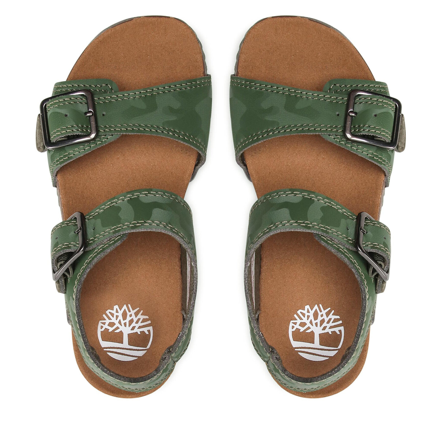 Timberland Sandali Castle Island 2 Strap TB0A2APS9111 Zelena - Pepit.si