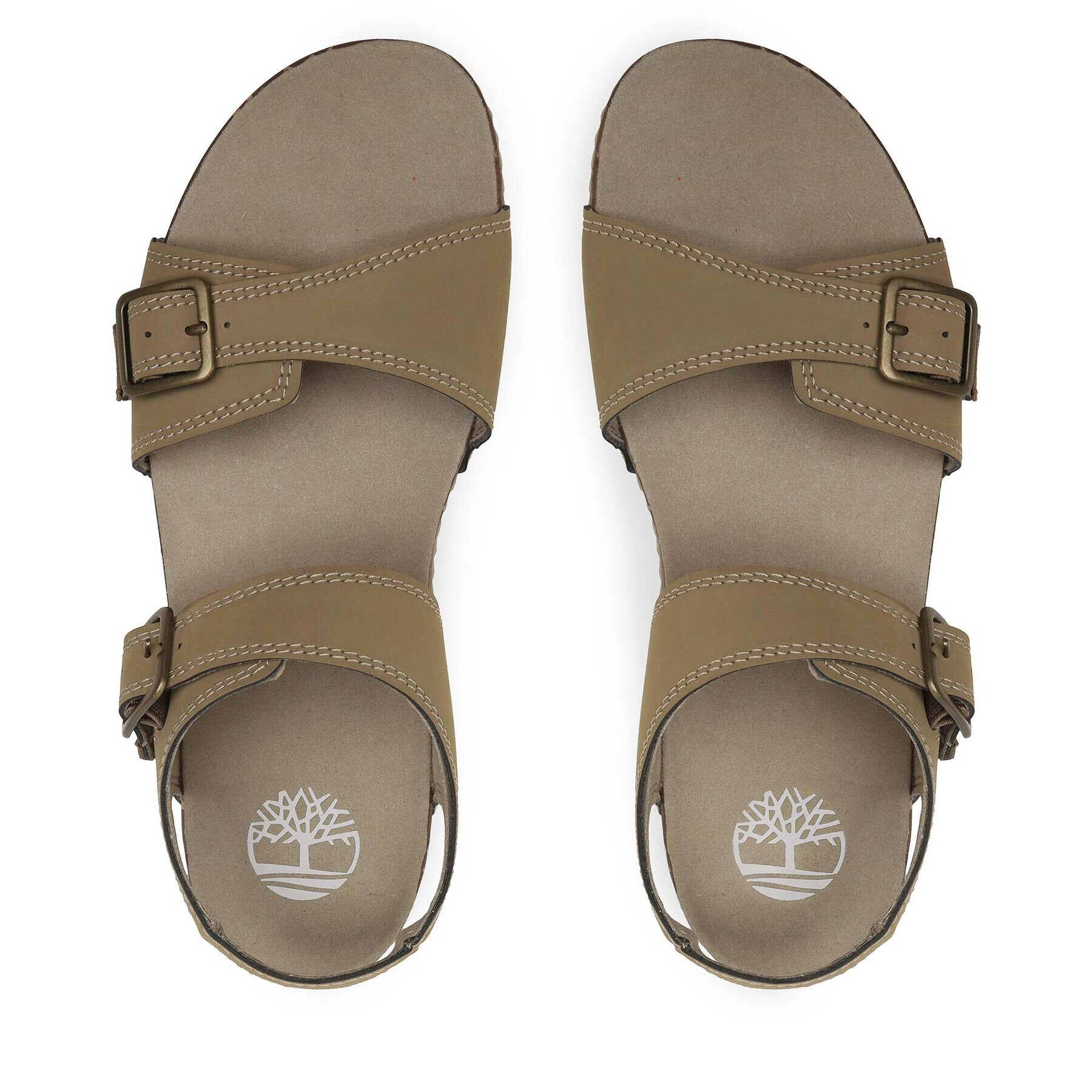 Timberland Sandali Castle Island 2 Strap TB0A5WFWDR01 Bež - Pepit.si