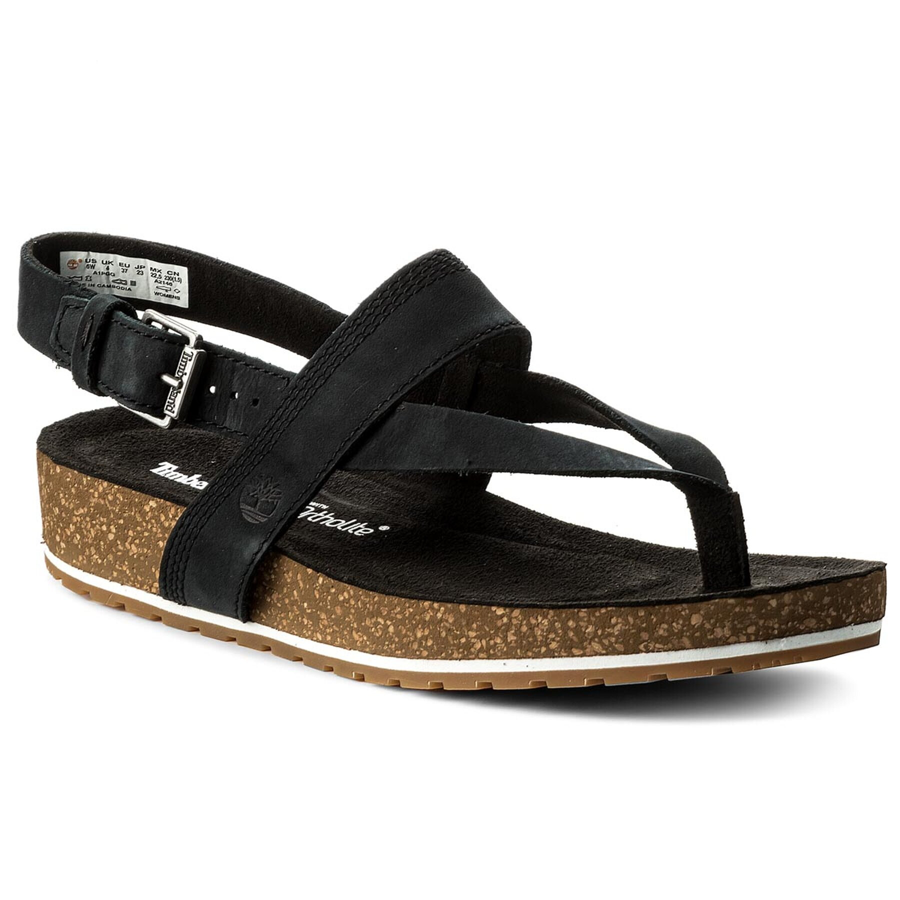 Timberland Sandali Malibu Waves Thong A1PGG/TB0A1PGG0011 Črna - Pepit.si