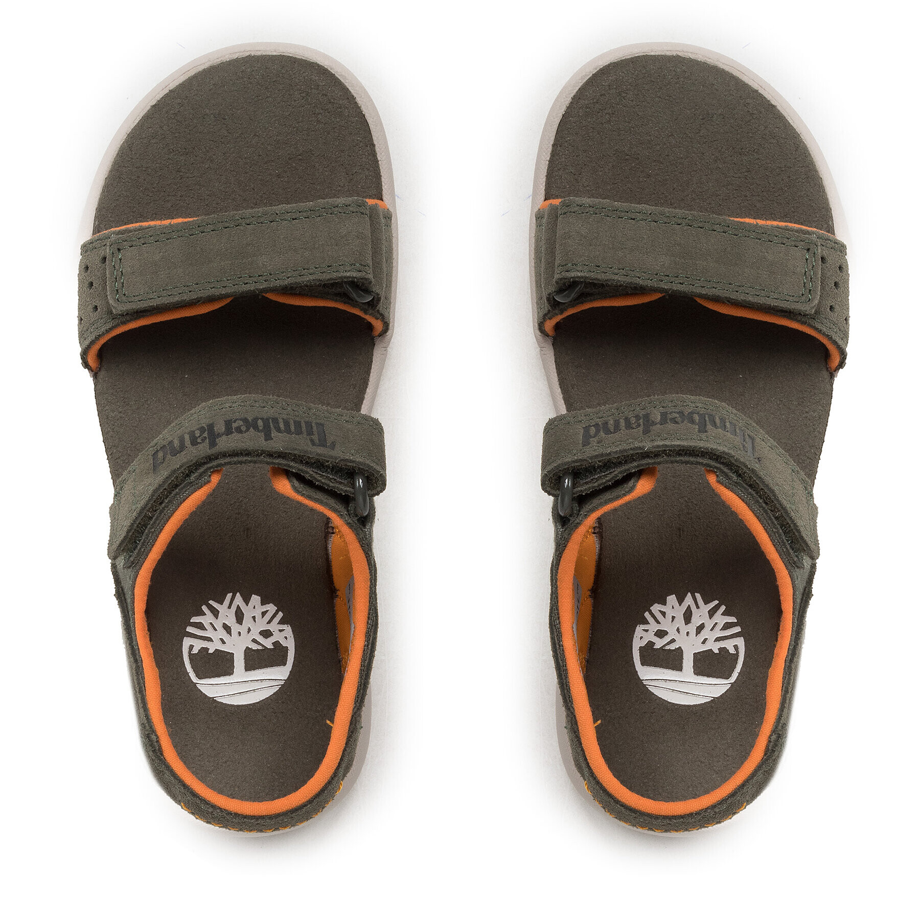 Timberland Sandali Nubble L/F2 Strp Sandal Basic TB0A2JFDA581 Zelena - Pepit.si