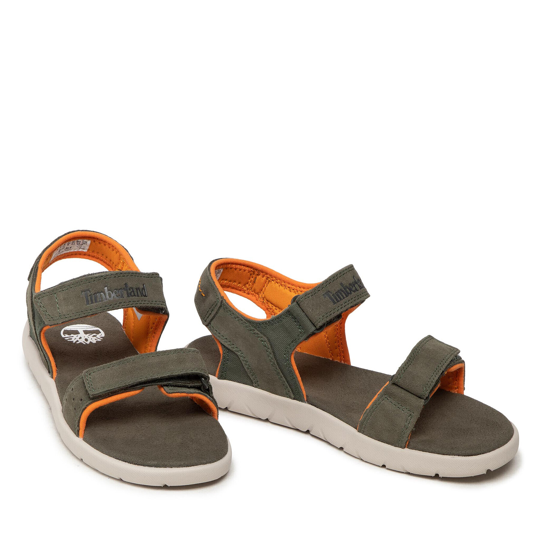 Timberland Sandali Nubble L/F2 Strp Sandal Basic TB0A2JWCA581 Zelena - Pepit.si