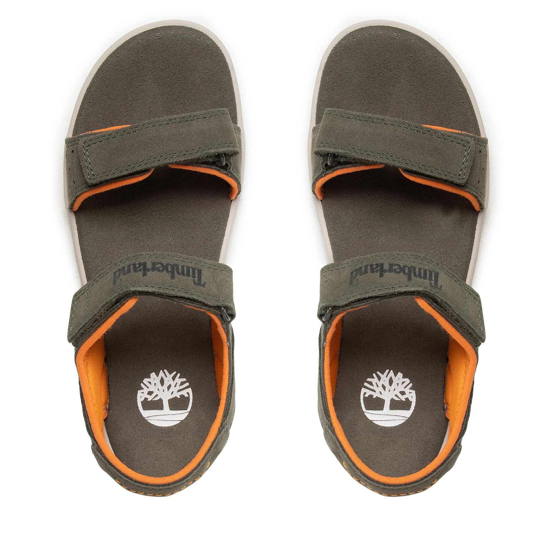 Timberland Sandali Nubble L/F2 Strp Sandal Basic TB0A2JWCA581 Zelena - Pepit.si