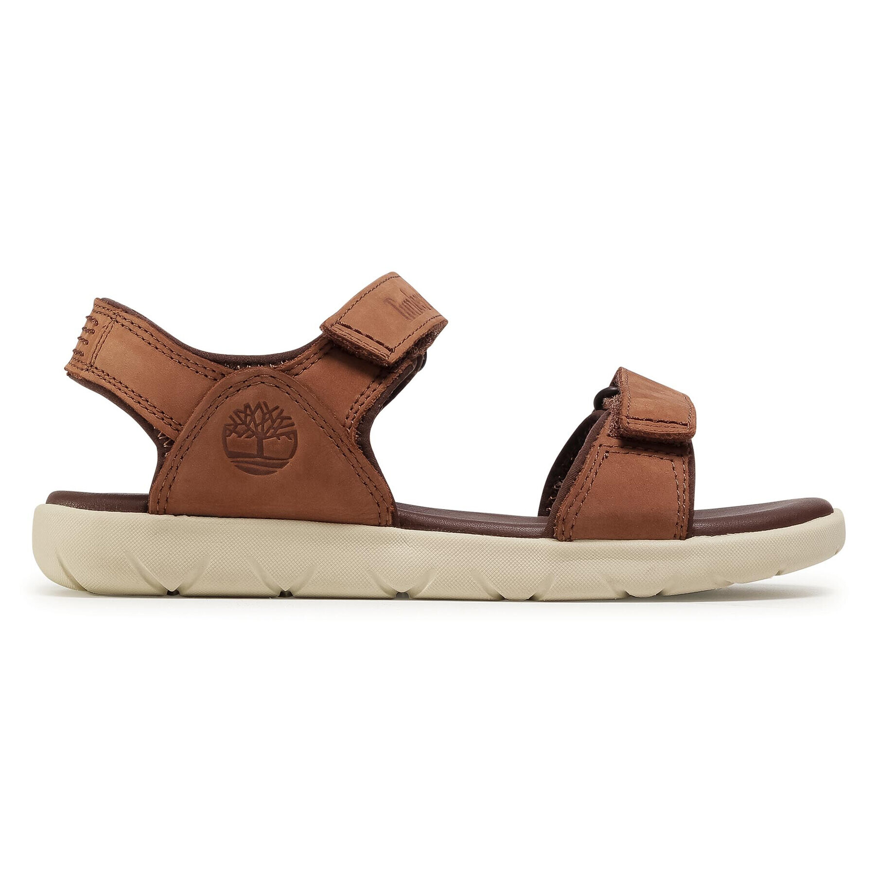 Timberland Sandali Nubble Sandal Lthr 2 Str TB0A1RAHA20 Rjava - Pepit.si