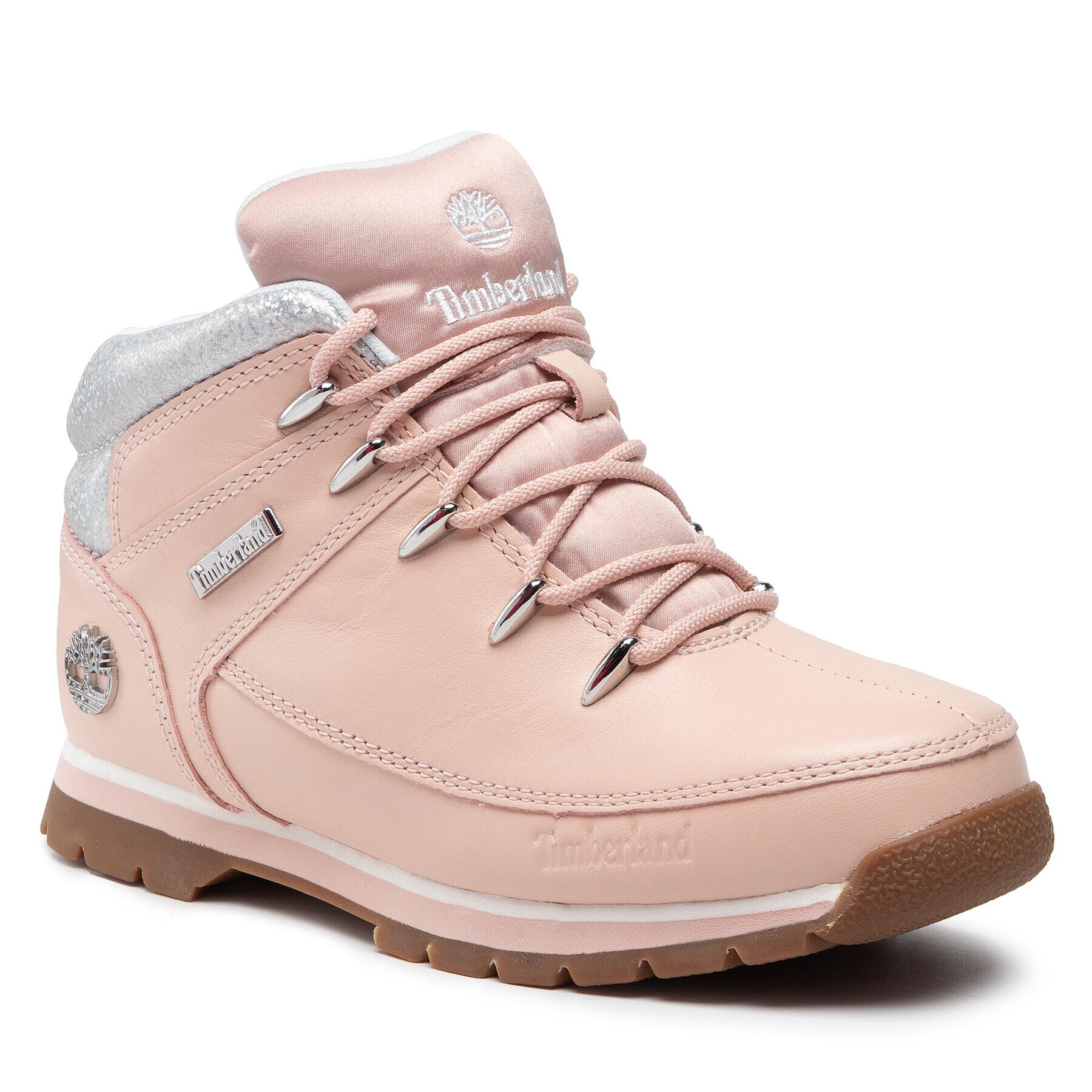 Timberland Škornji Euro Sprint Mid Hiker TB0A2GSC6621 Roza - Pepit.si