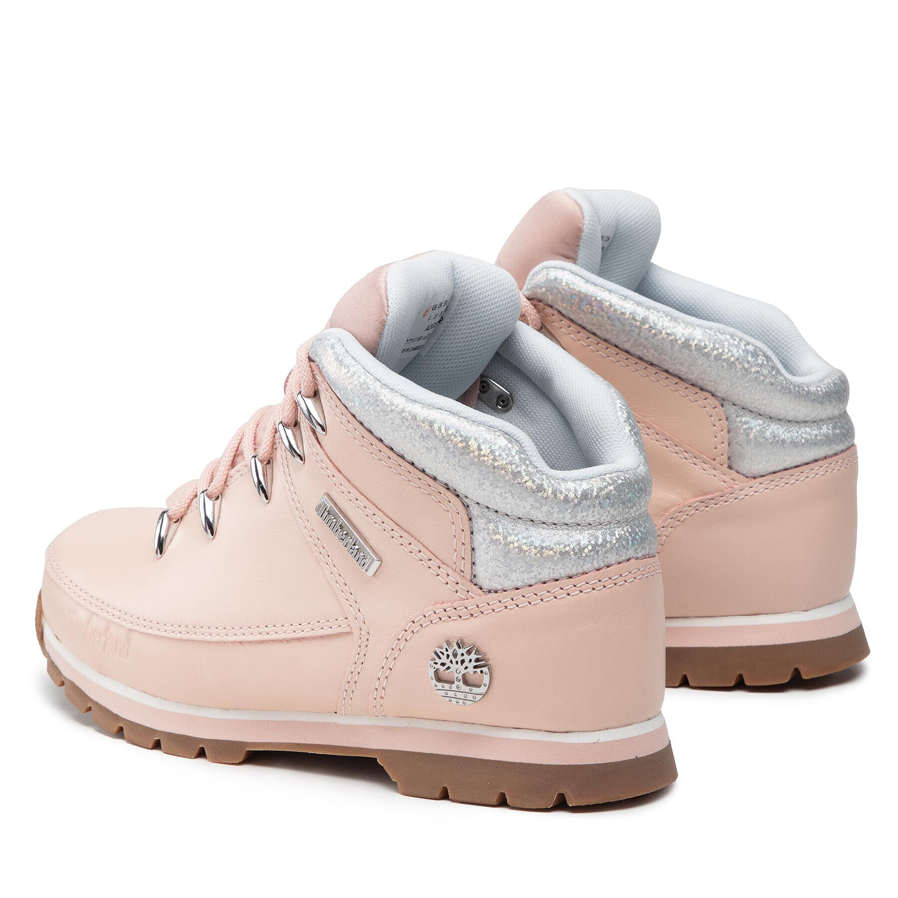 Timberland Škornji Euro Sprint Mid Hiker TB0A2GSC6621 Roza - Pepit.si