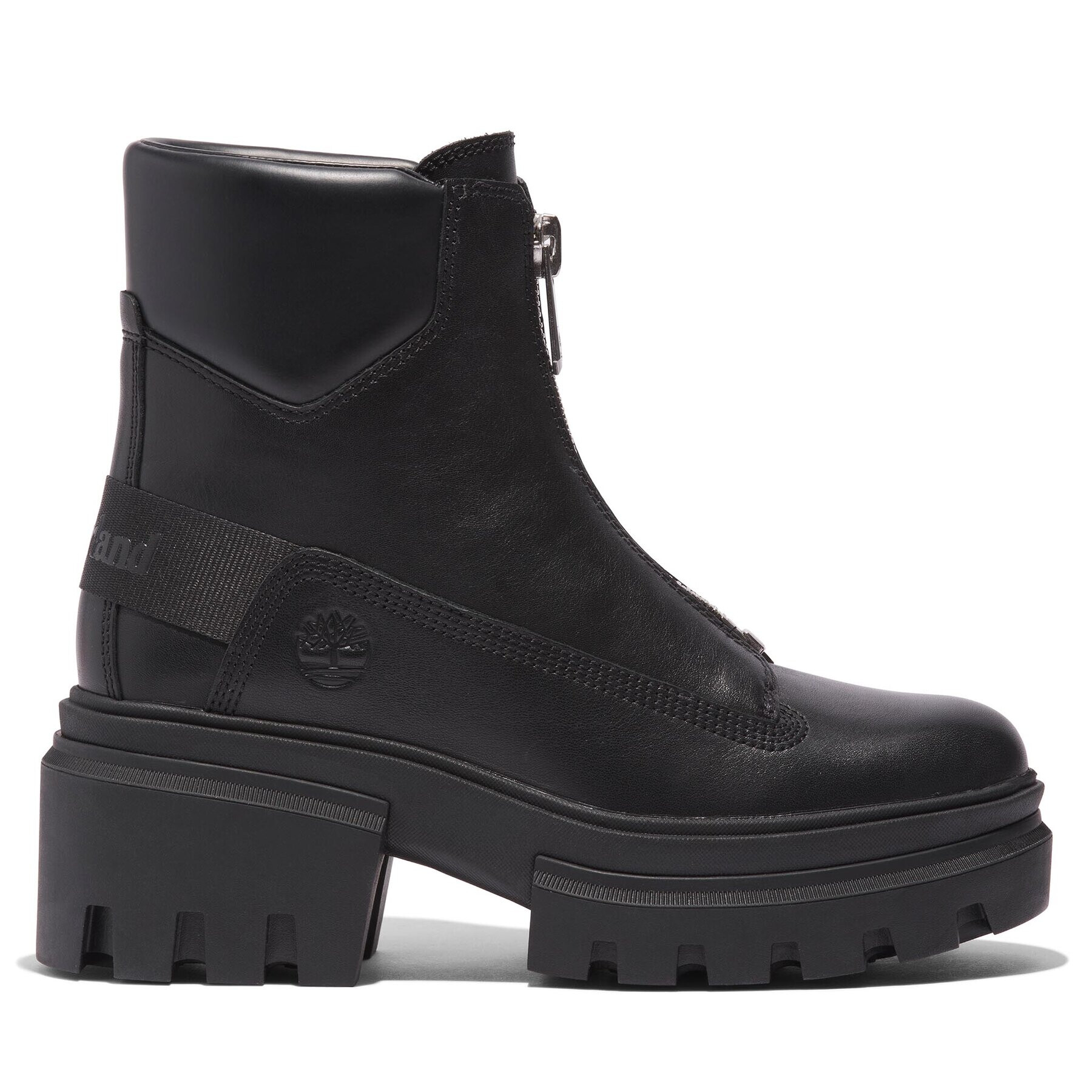 Timberland Škornji Everleigh Boot Front Zip TB0A5YJV0151 Črna - Pepit.si