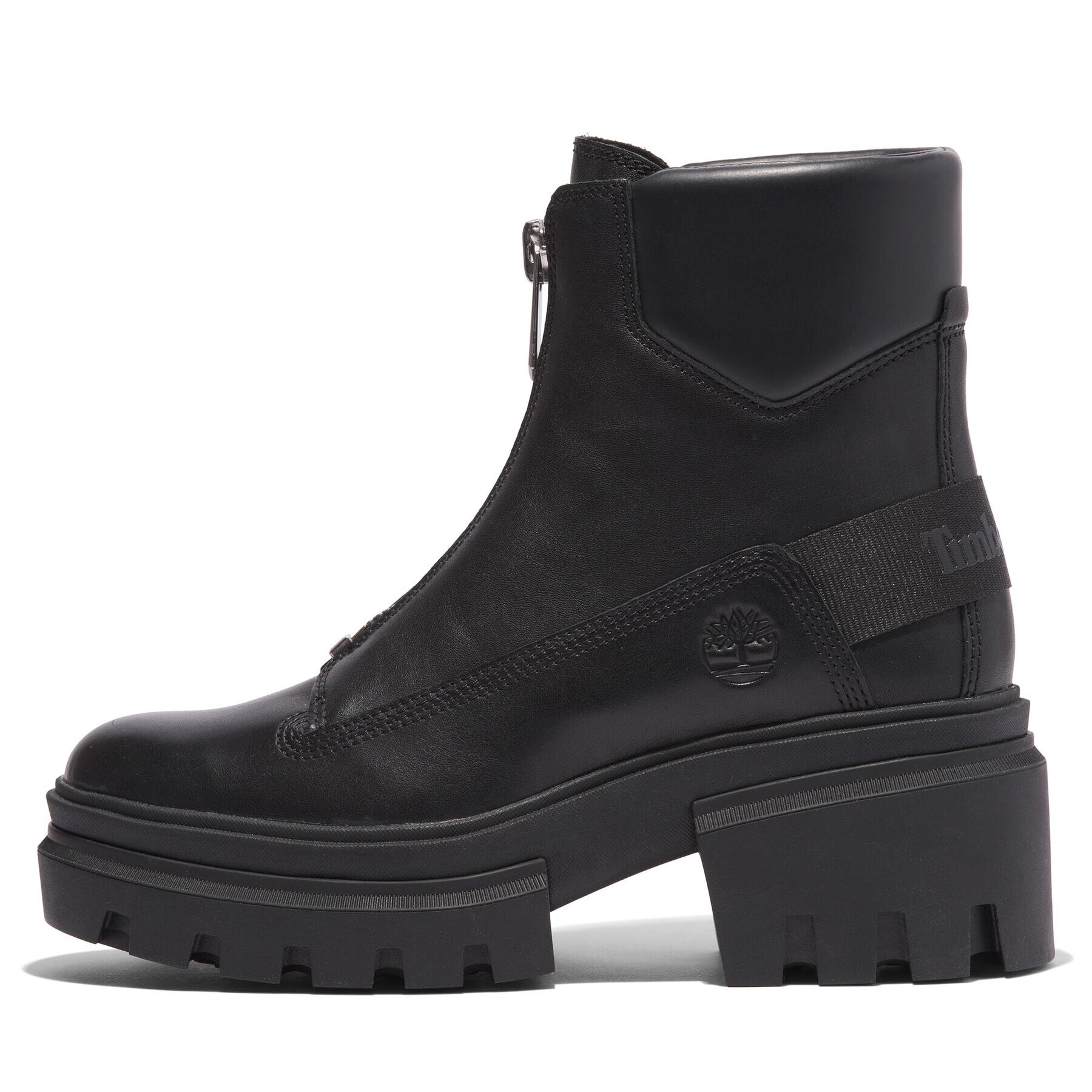 Timberland Škornji Everleigh Boot Front Zip TB0A5YJV0151 Črna - Pepit.si