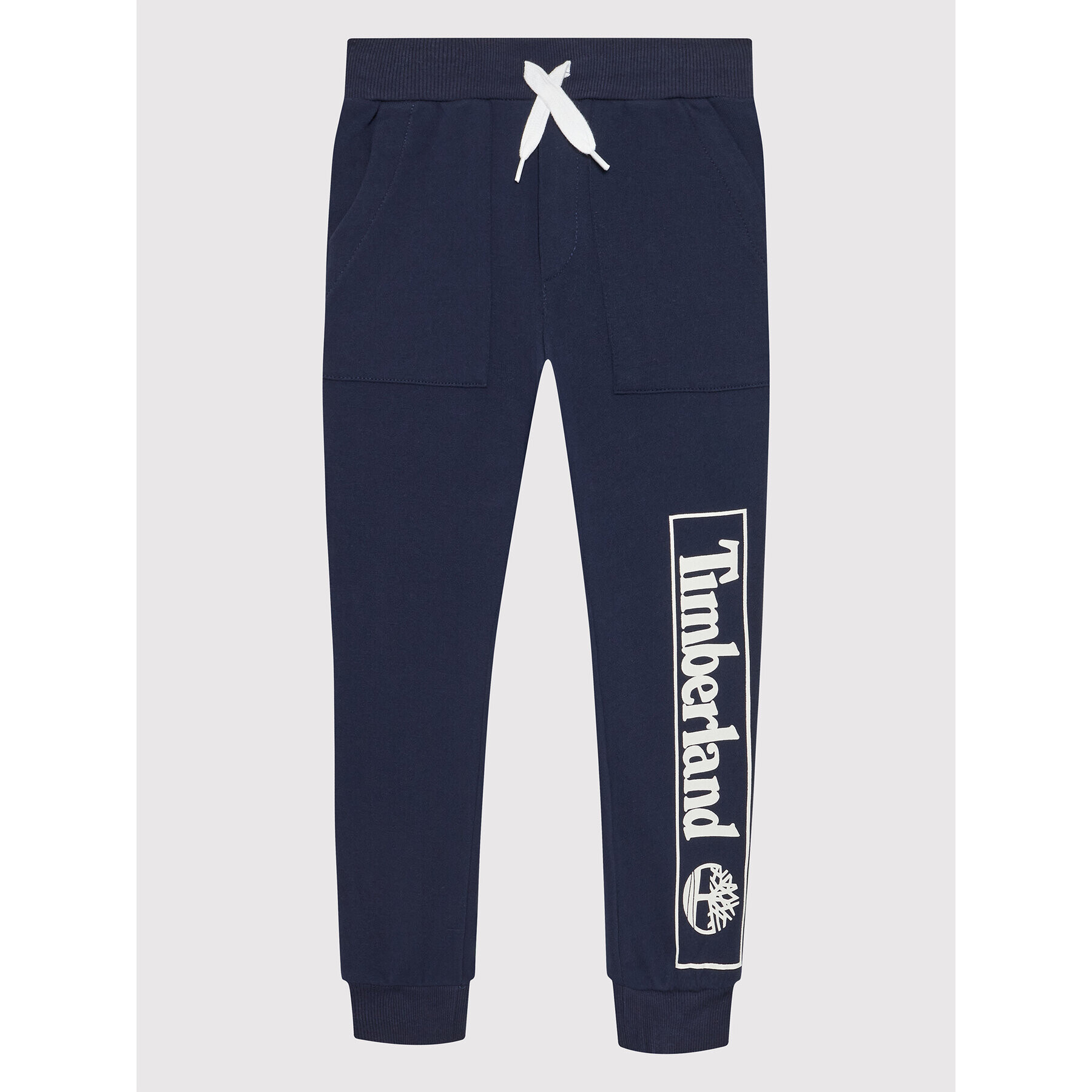 Timberland Spodnji del trenirke T24B79 D Mornarsko modra Regular Fit - Pepit.si