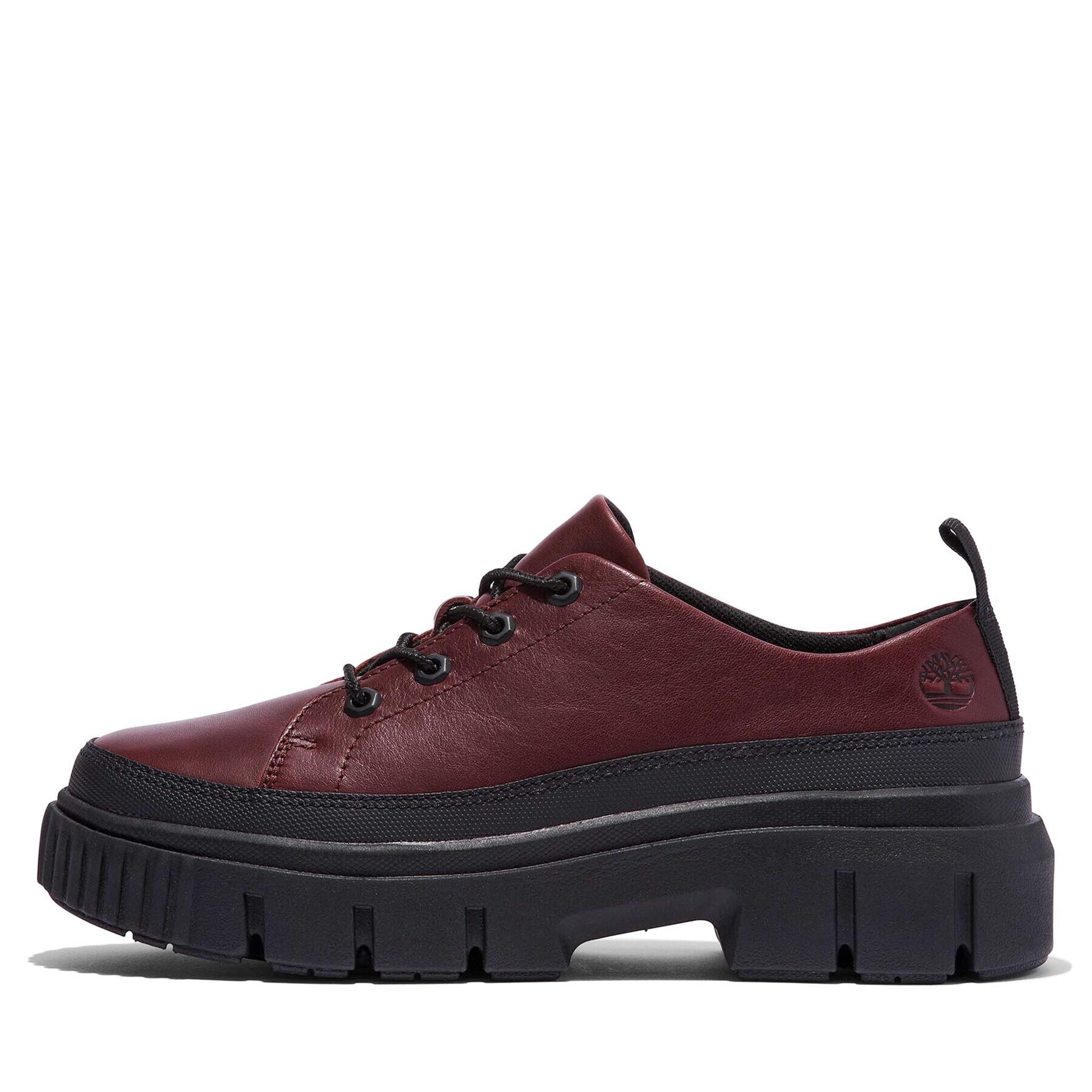 Timberland Superge Greyfield Leather Ox TB0A5ZECC601 Bordo rdeča - Pepit.si