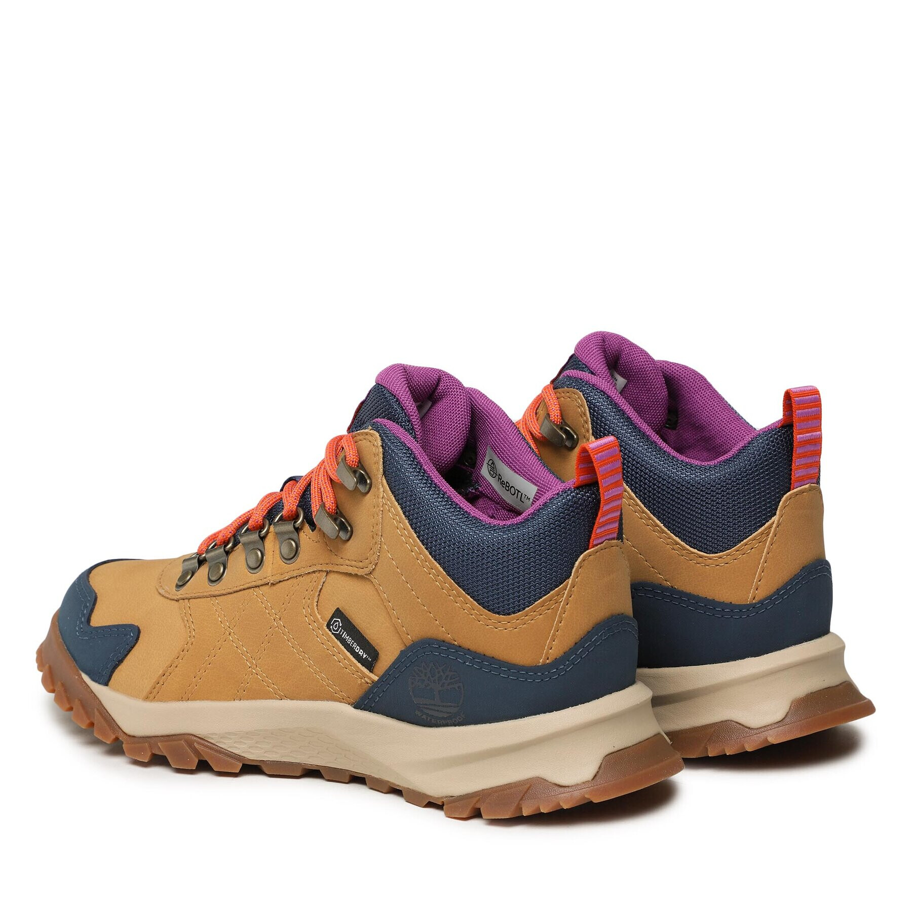 Timberland Trekking čevlji Lincoln Peak Mid Lthr WPTB0A5PHY2311 Oranžna - Pepit.si