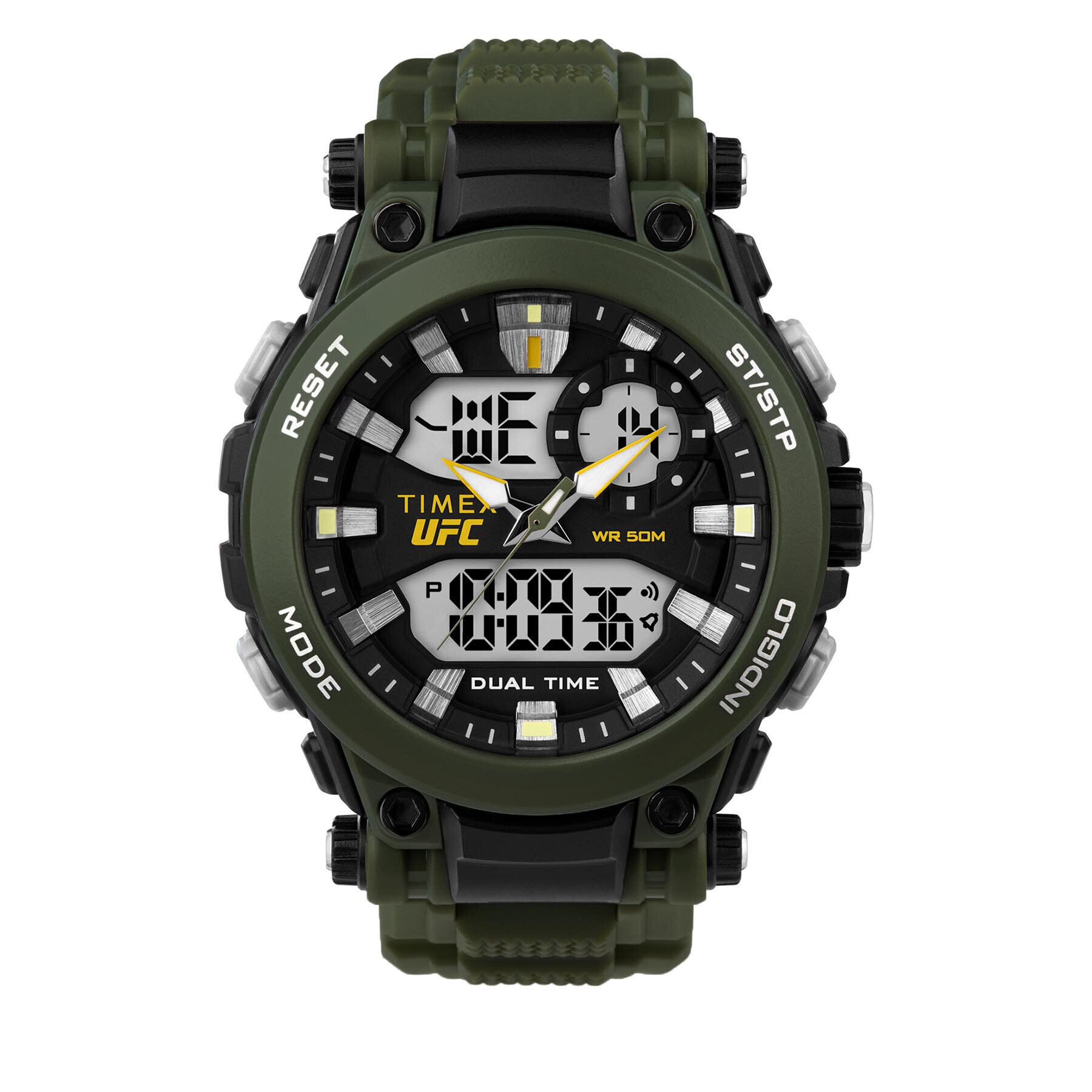 Timex Ročna ura UFC Impact TW5M52900 Zelena - Pepit.si