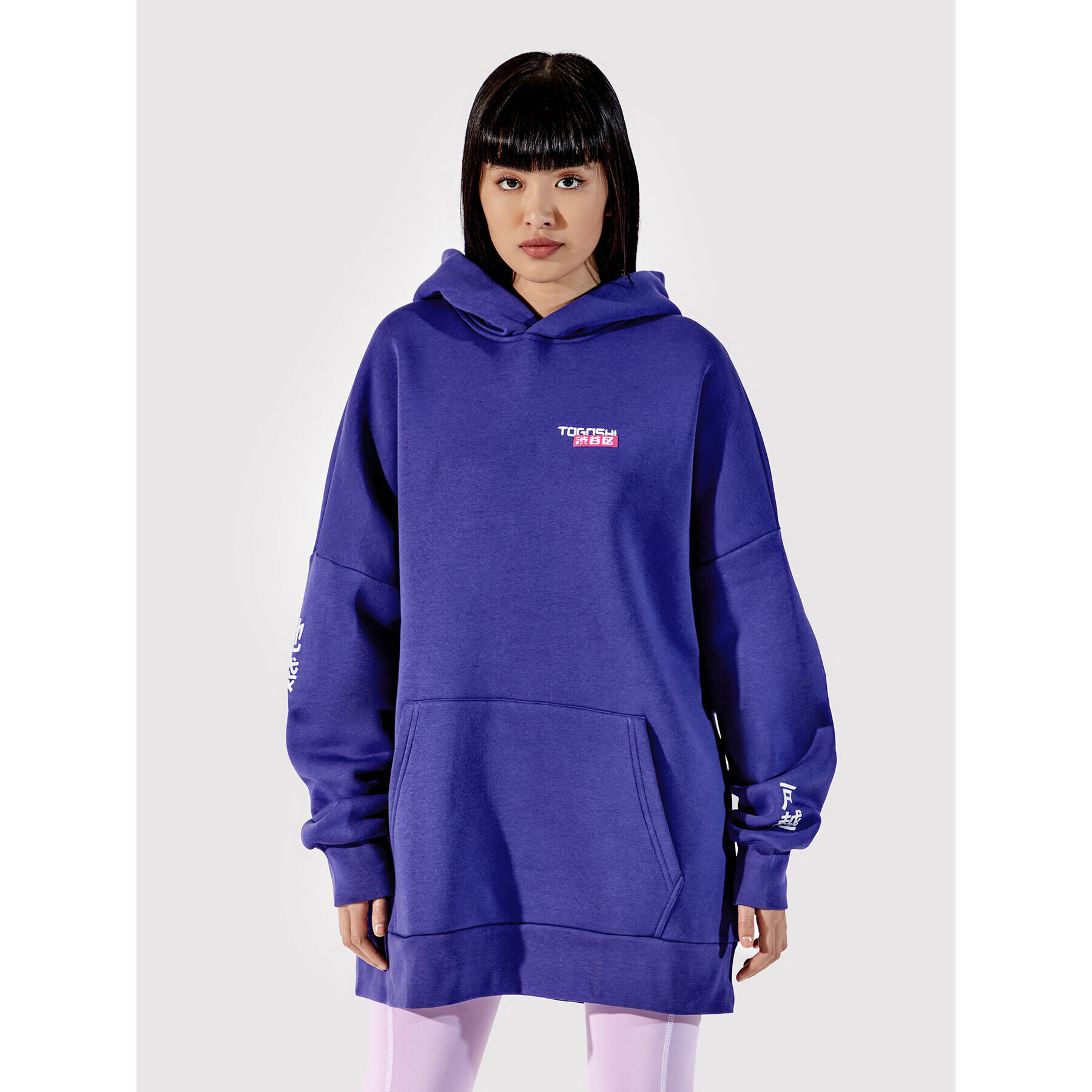 Togoshi Jopa Unisex TG22-BLU004 Mornarsko modra Oversize - Pepit.si