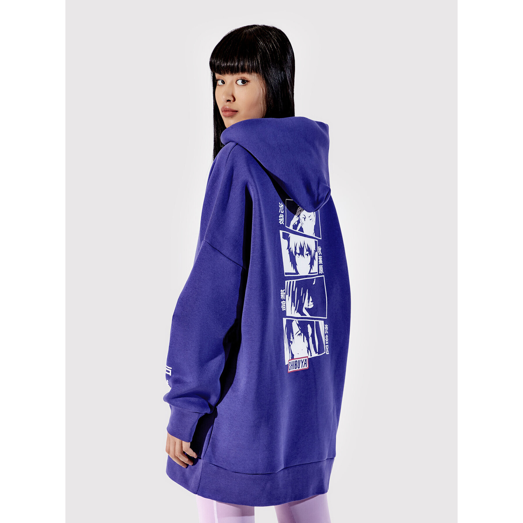 Togoshi Jopa Unisex TG22-BLU004 Mornarsko modra Oversize - Pepit.si