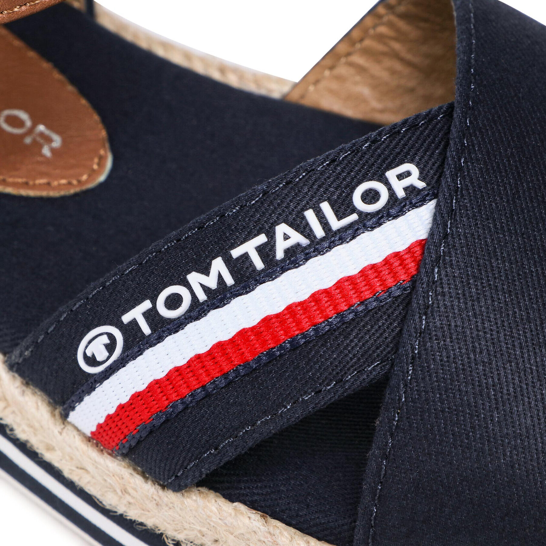 Tom Tailor Espadrile 3274001 Mornarsko modra - Pepit.si