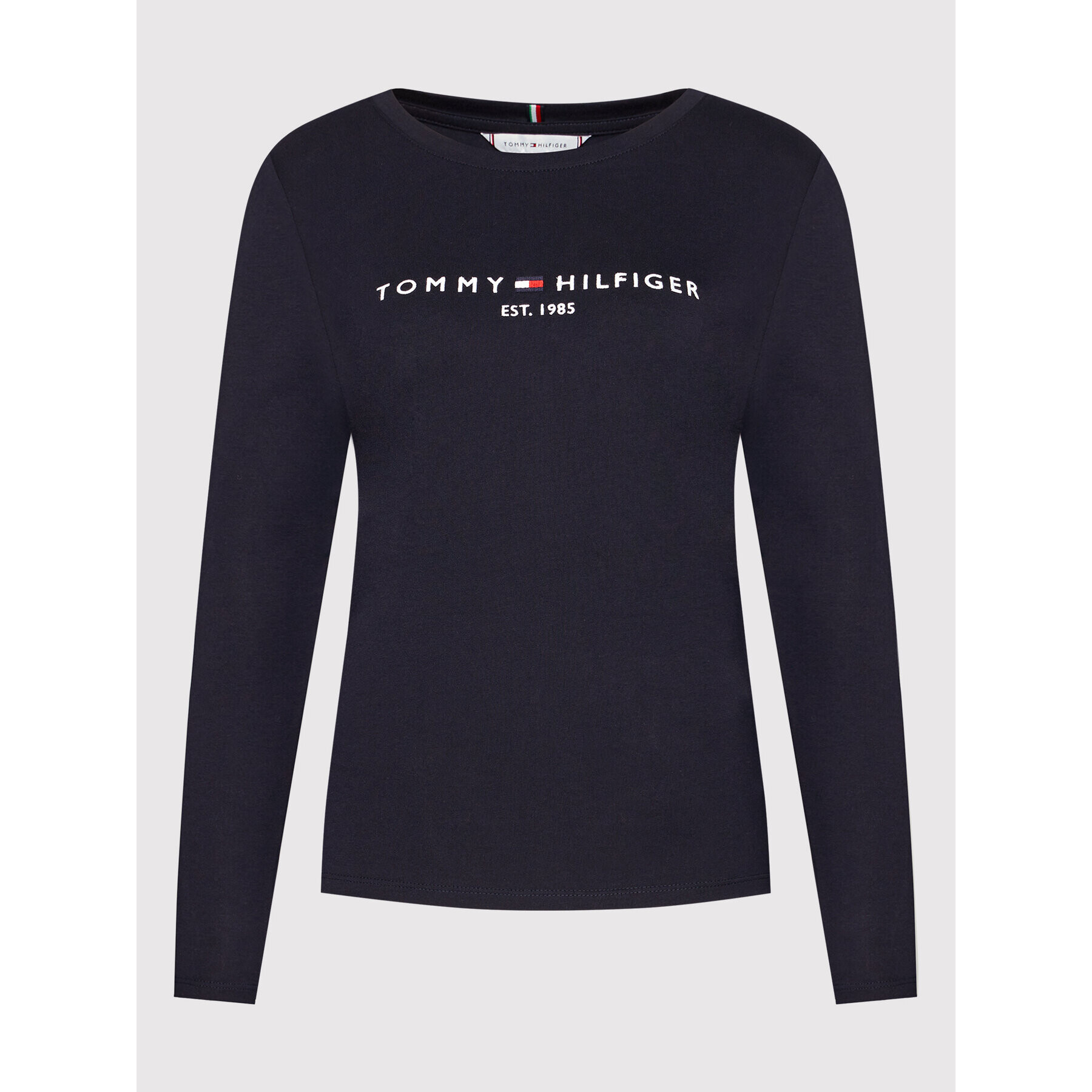 Tommy Hilfiger Bluza C-Nk WW0WW30720 Mornarsko modra Regular Fit - Pepit.si