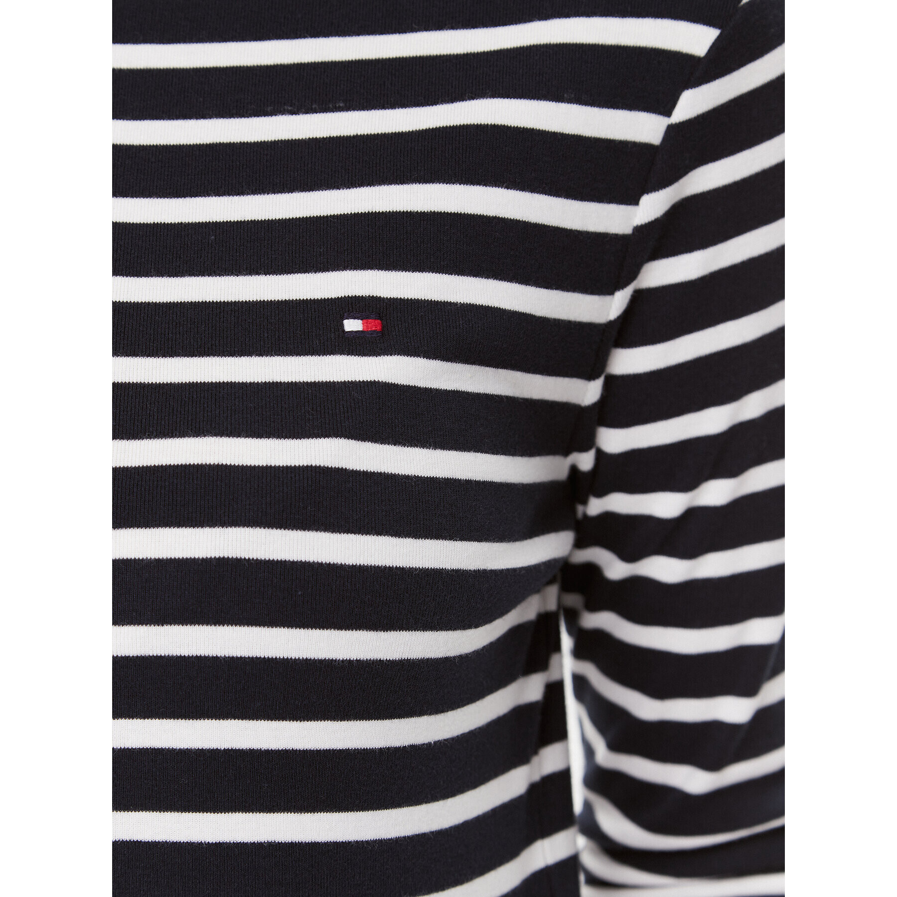 Tommy Hilfiger Bluza Cody WW0WW40829 Mornarsko modra Slim Fit - Pepit.si