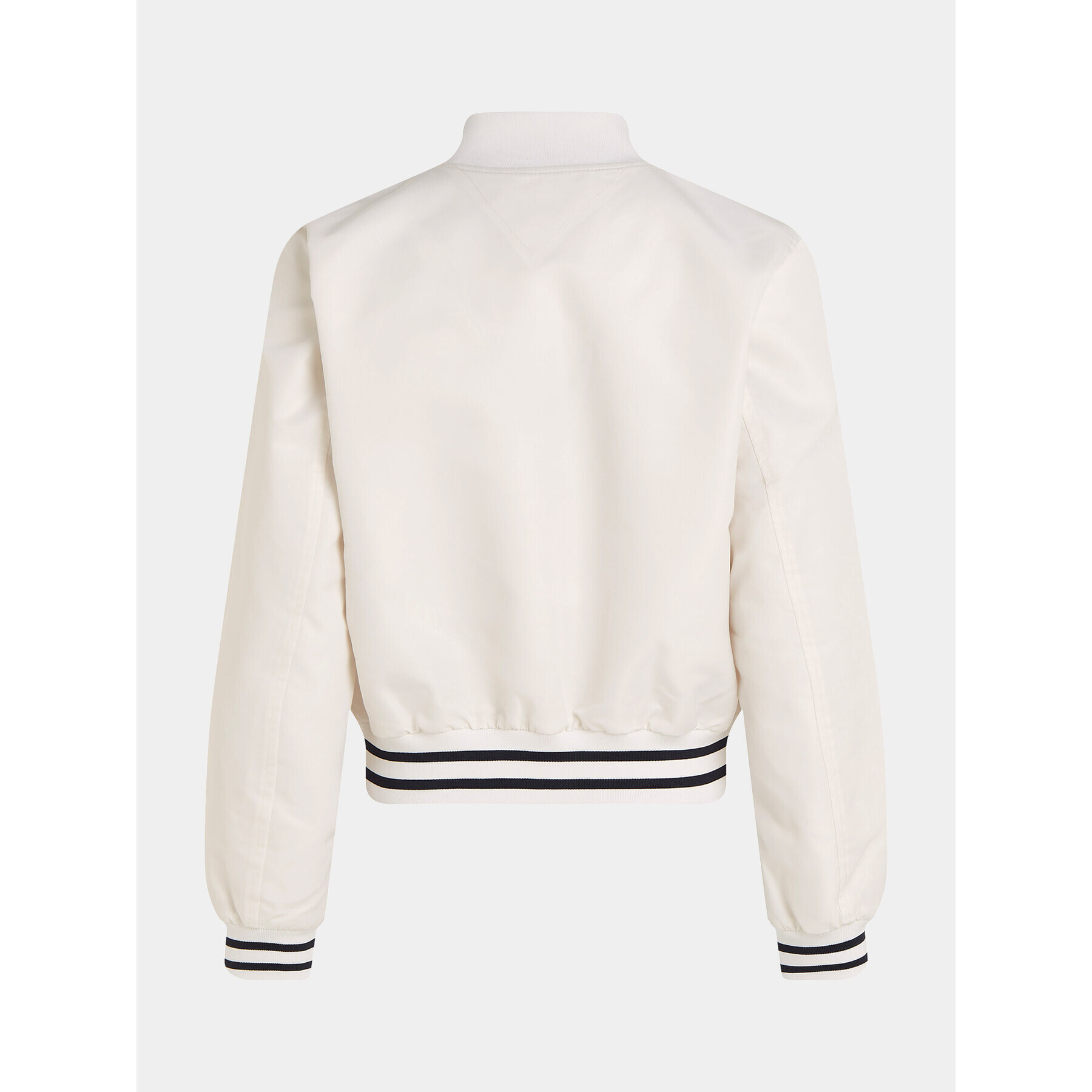 Tommy Hilfiger Bomber jakna Varsity WW0WW38935 Écru Regular Fit - Pepit.si