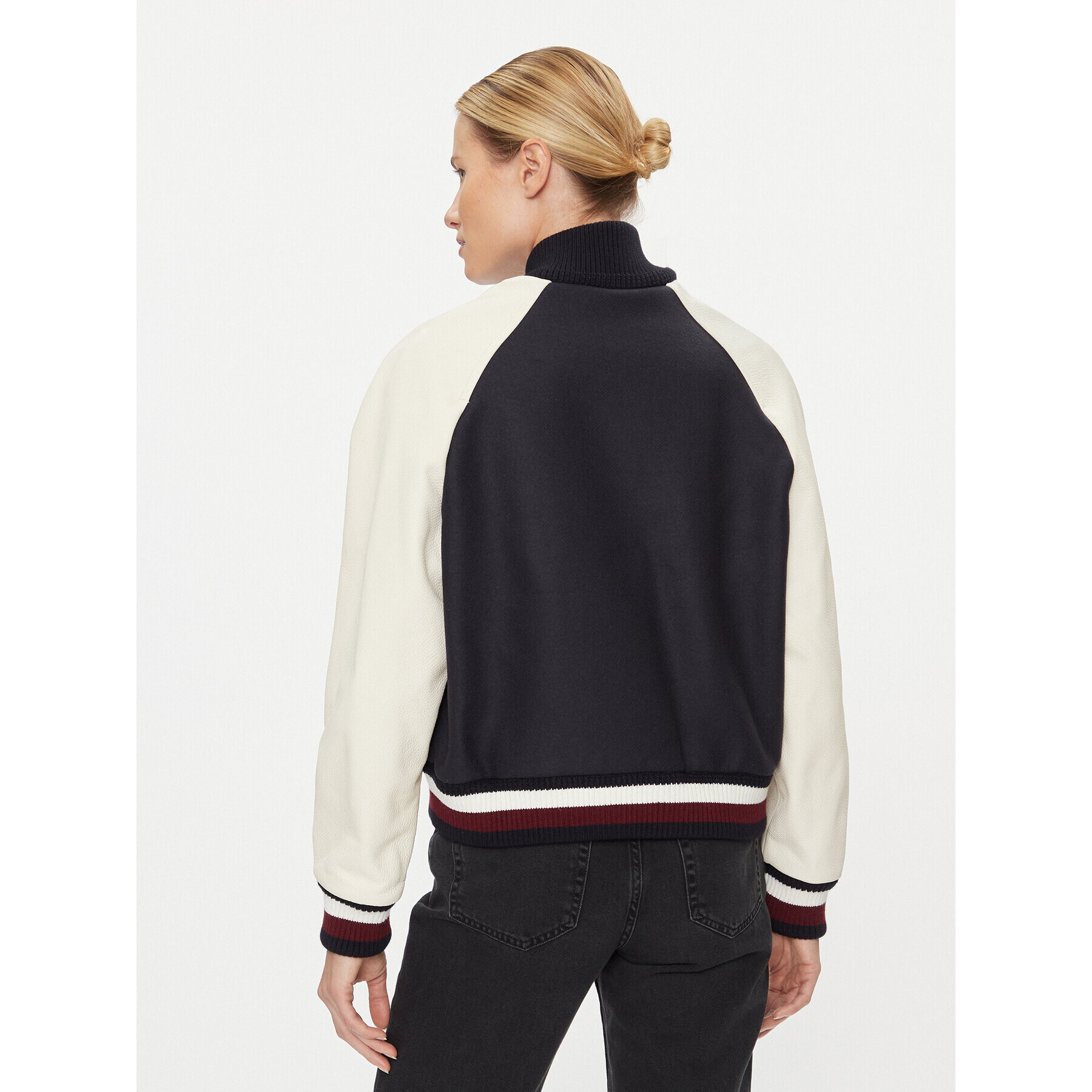 Tommy Hilfiger Bomber jakna WW0WW39152 Mornarsko modra Regular Fit - Pepit.si