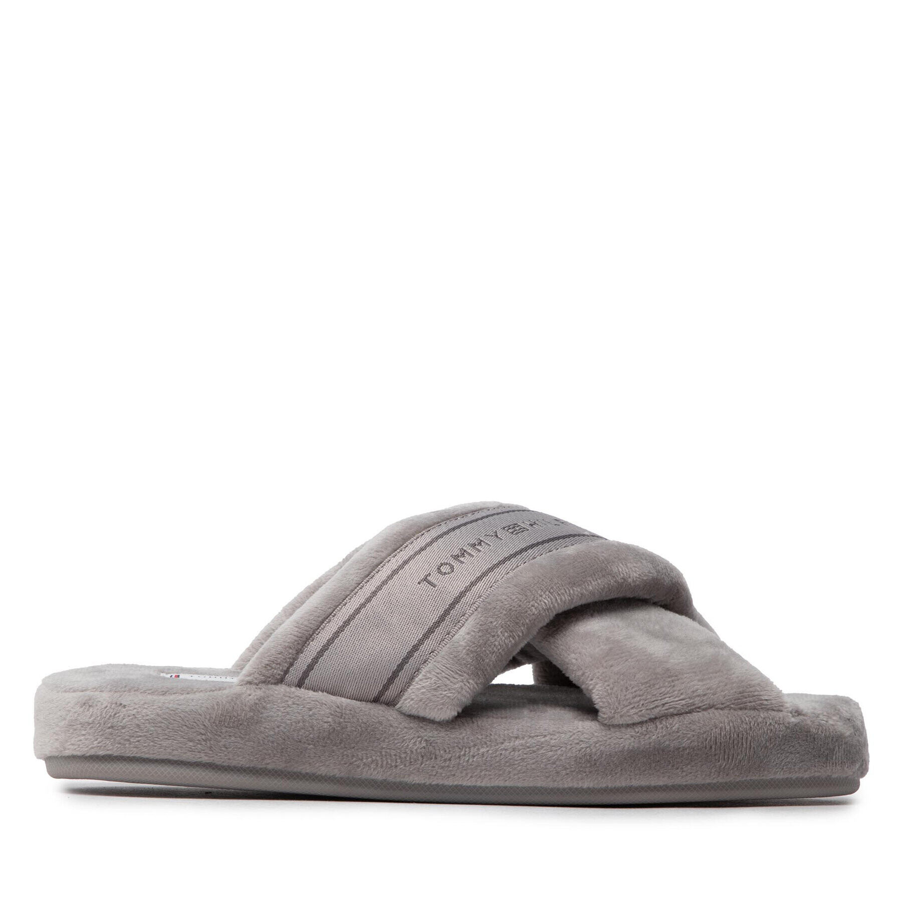 Tommy Hilfiger Copati Comfy Home Slippers With Straps FW0FW06587 Siva - Pepit.si