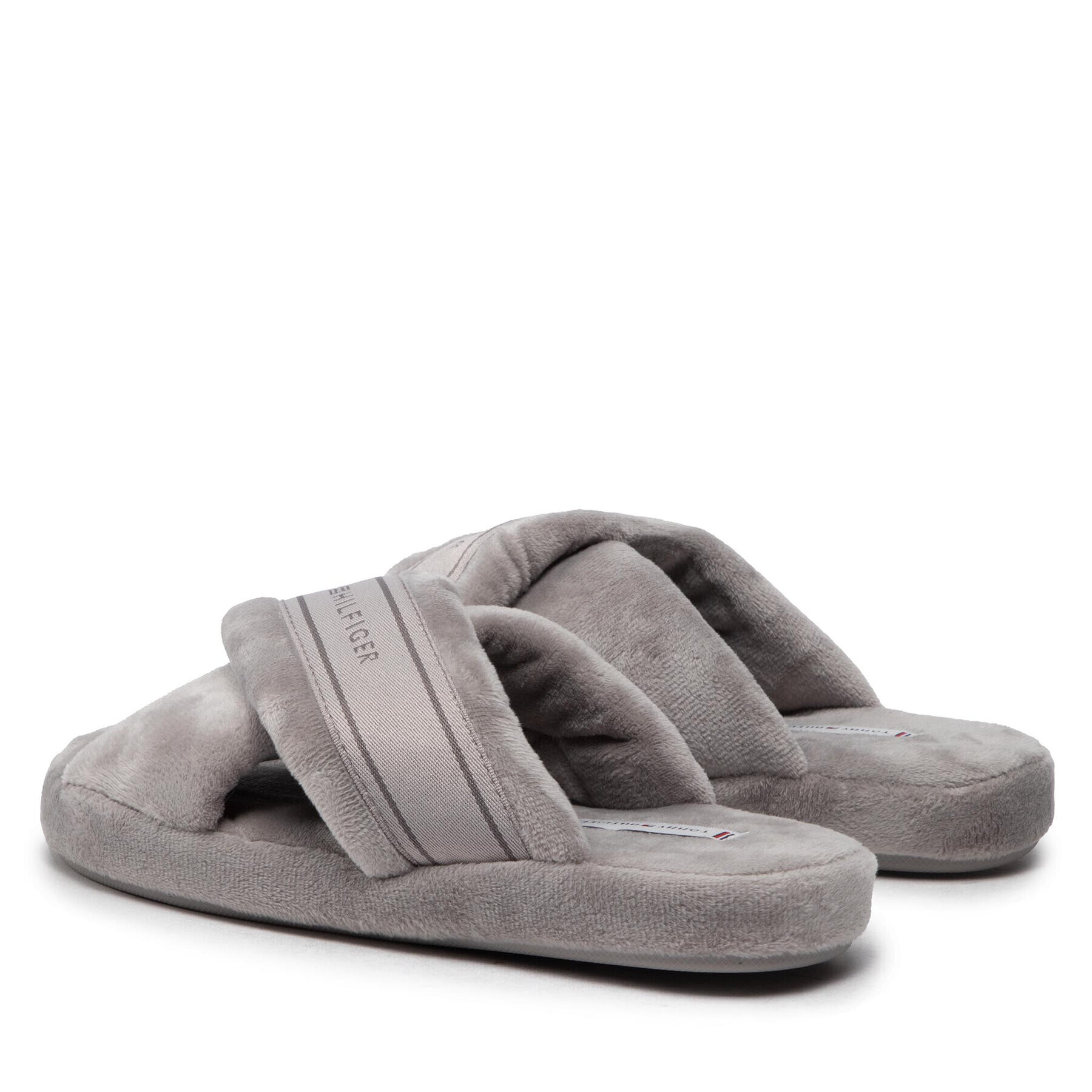 Tommy Hilfiger Copati Comfy Home Slippers With Straps FW0FW06587 Siva - Pepit.si