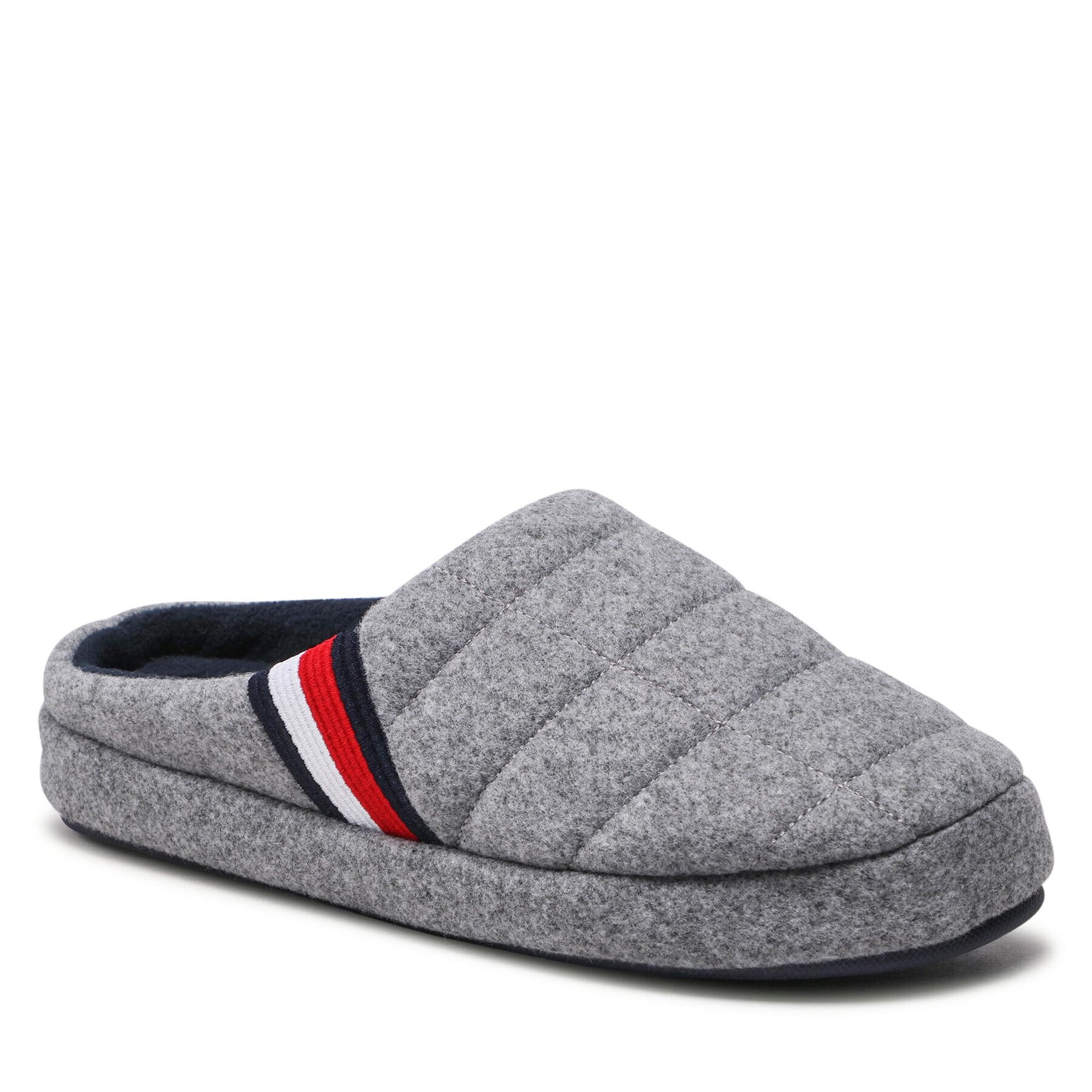 Tommy Hilfiger Copati Corporate Hilfiger Homeslipper FM0FM04346 Siva - Pepit.si