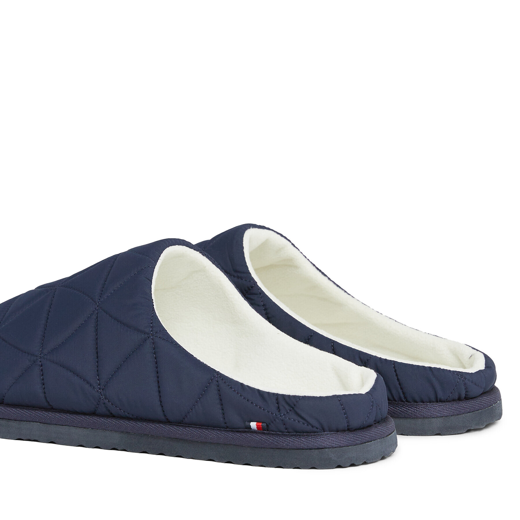 Tommy Hilfiger Copati Nylon Hilfiger Homeslipper FM0FM04771 Modra - Pepit.si