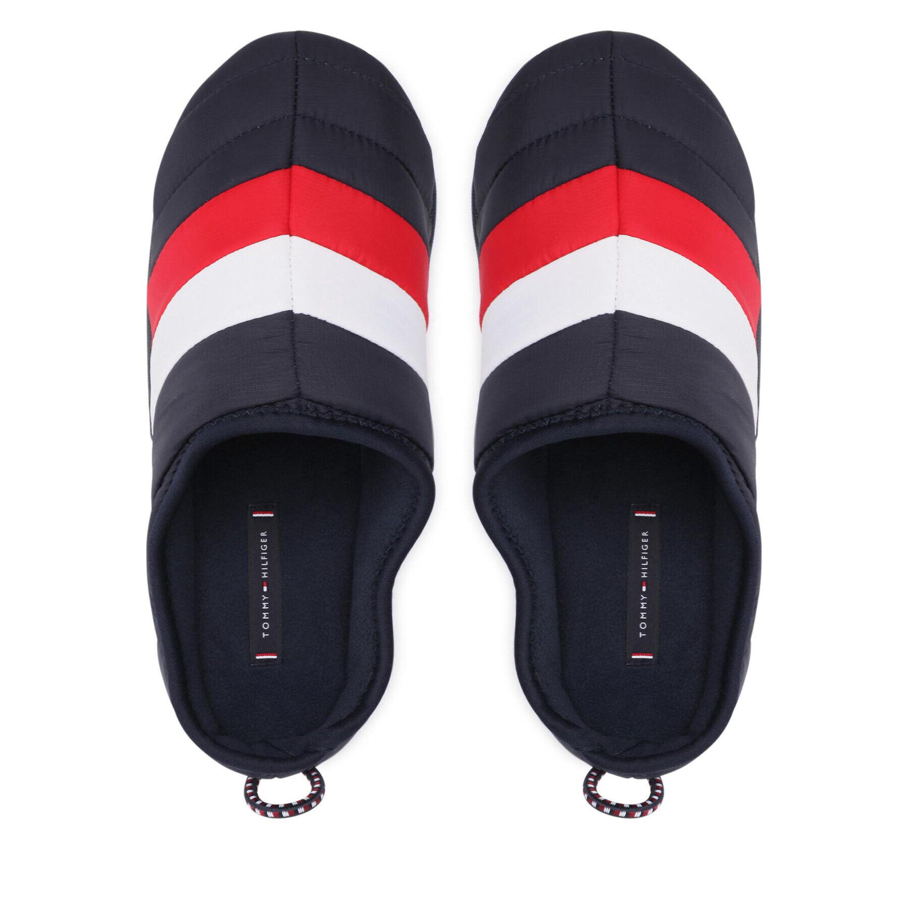 Tommy Hilfiger Copati Rwb Padded Homeslipper FM0FM03884 Mornarsko modra - Pepit.si