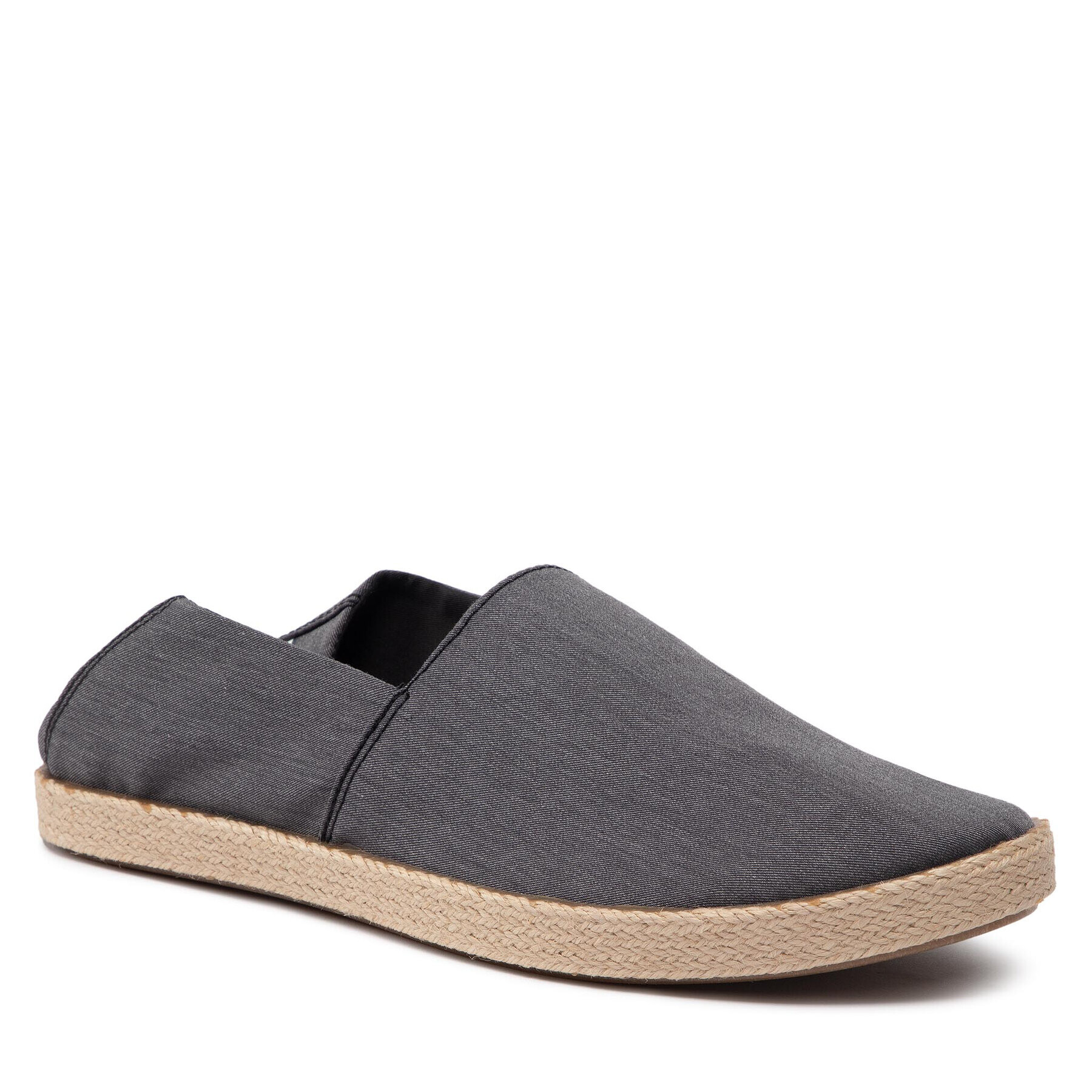 Tommy Hilfiger Espadrile Recycled Chambray Slip On FM0FM03966 Siva - Pepit.si