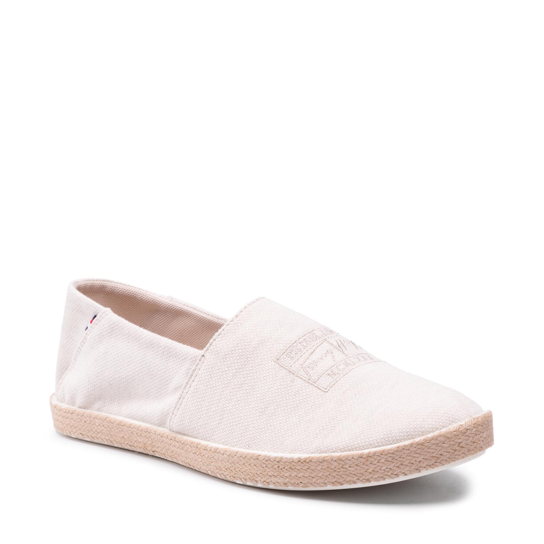 Tommy Hilfiger Espadrile Sustainable Plant Dye Espadrille FM0FM03645 Bež - Pepit.si