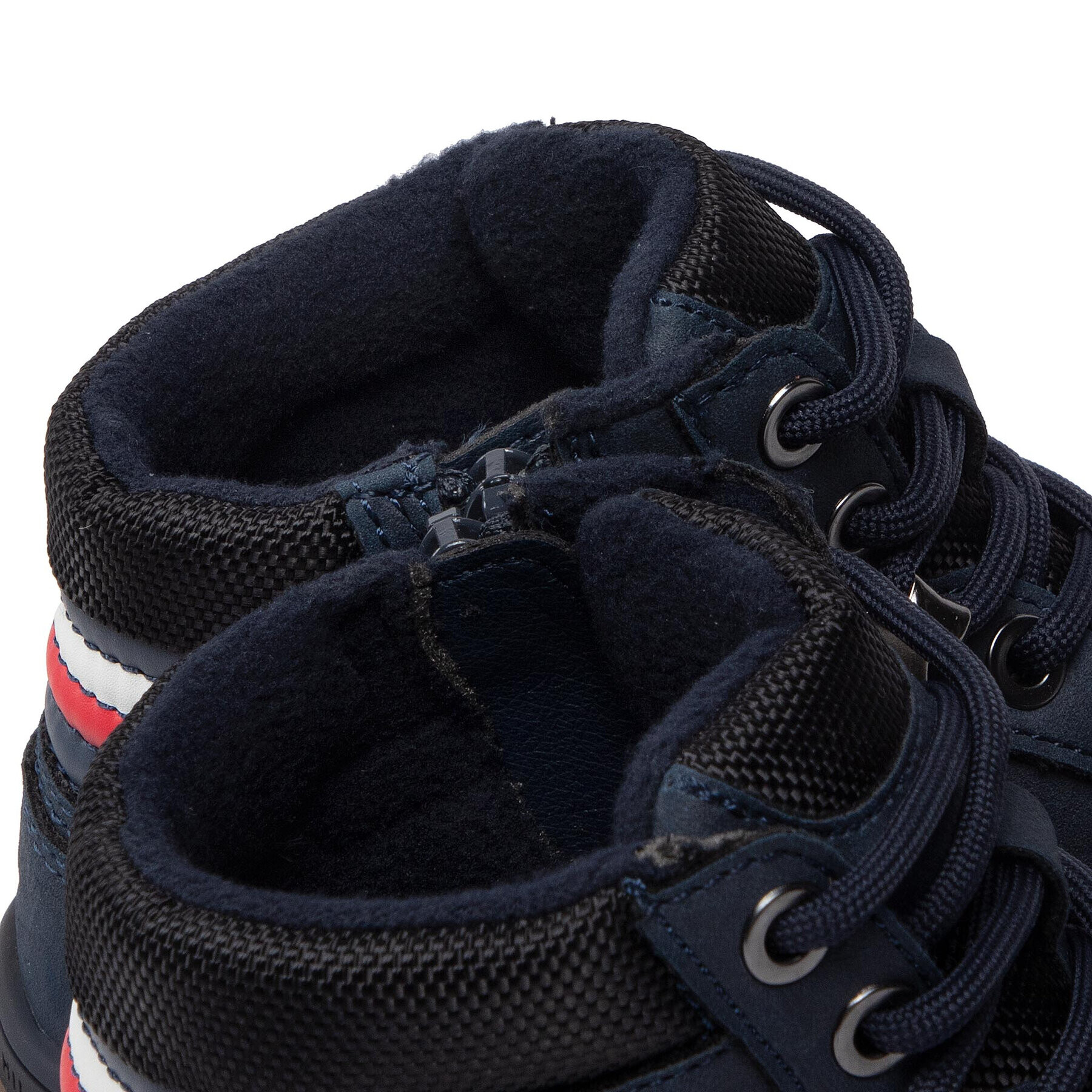 Tommy Hilfiger Gležnjarji Lace-up Bootie T3B5-32517-1441 M Mornarsko modra - Pepit.si