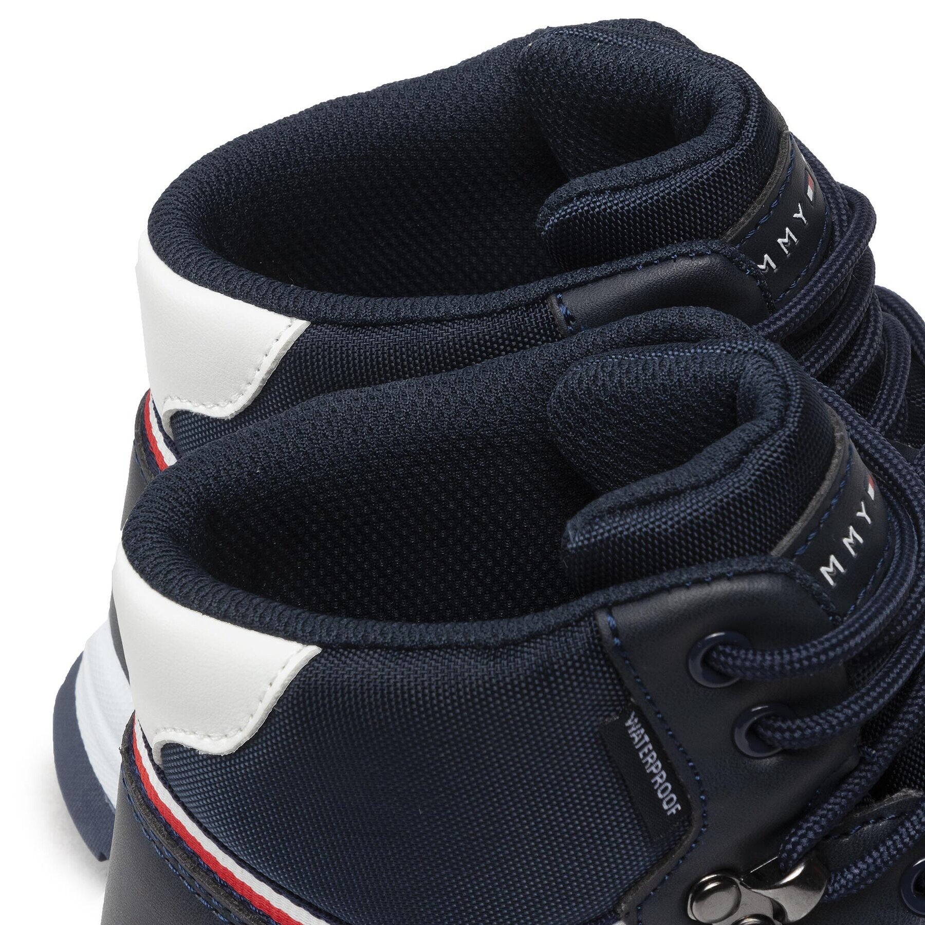 Tommy Hilfiger Gležnjarji Tech Bootie T3B5-32540-1485800 S Mornarsko modra - Pepit.si