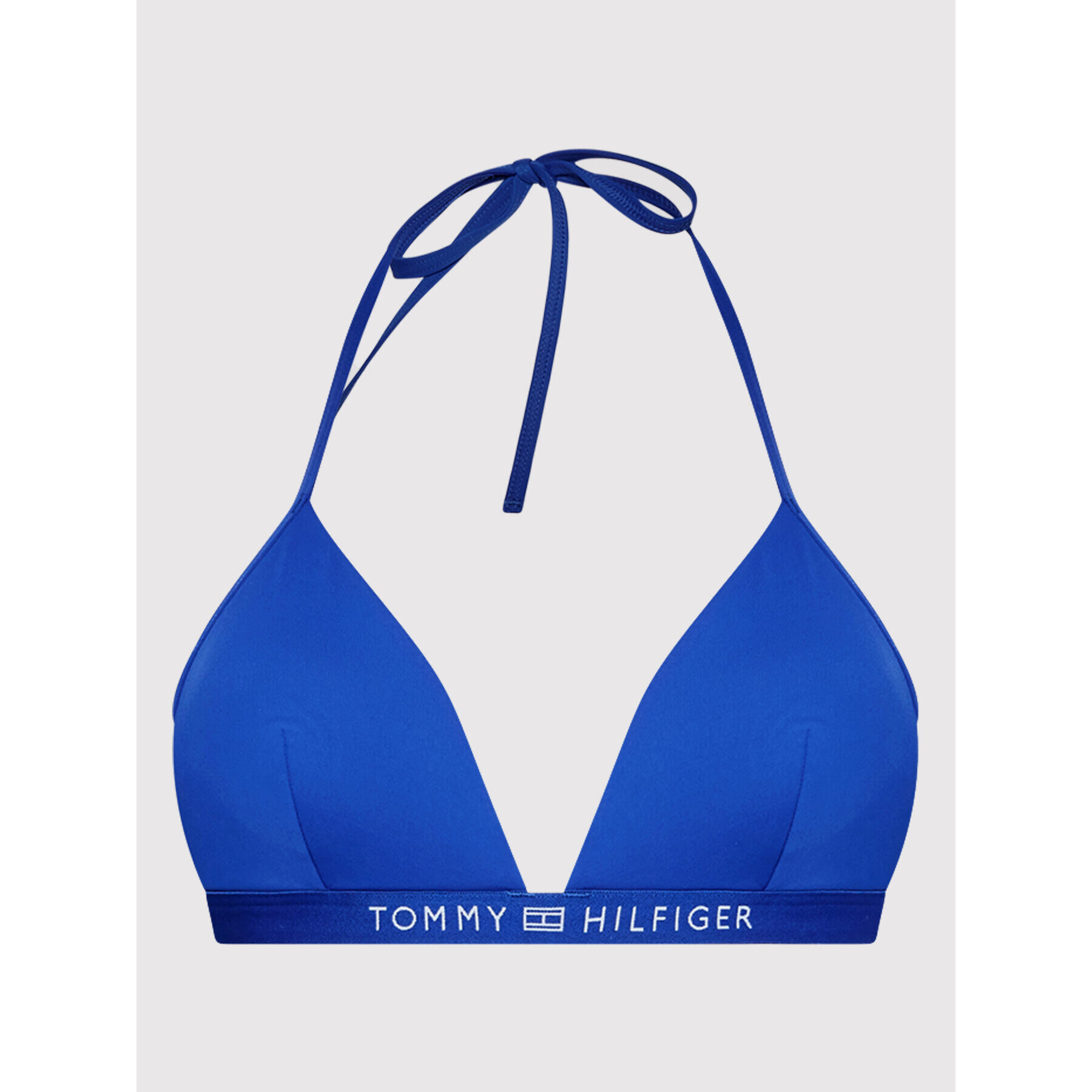 Tommy Hilfiger Gornji del bikini Triangle UW0UW03323 Modra - Pepit.si