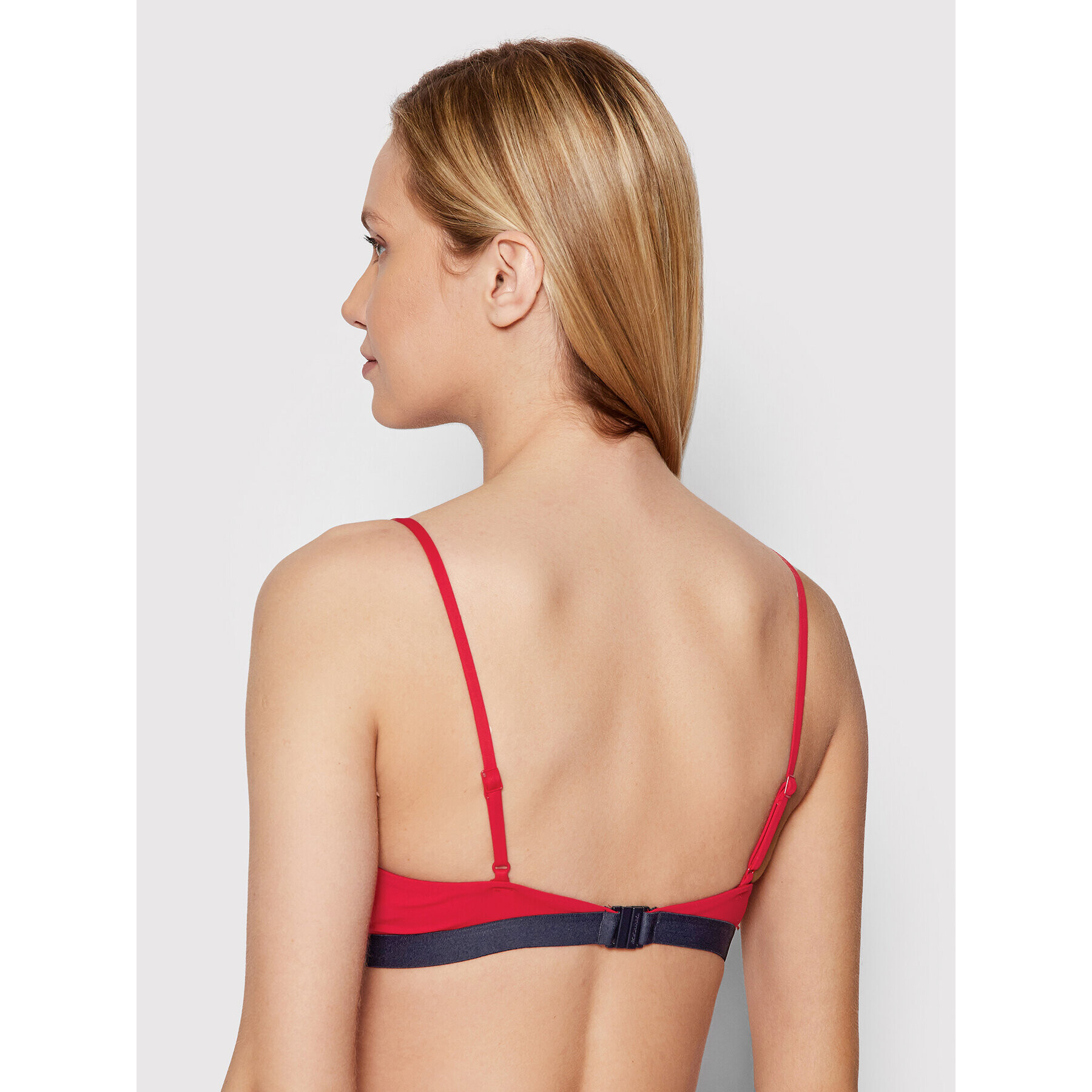 Tommy Hilfiger Gornji del bikini UW0UW03356 Rdeča - Pepit.si