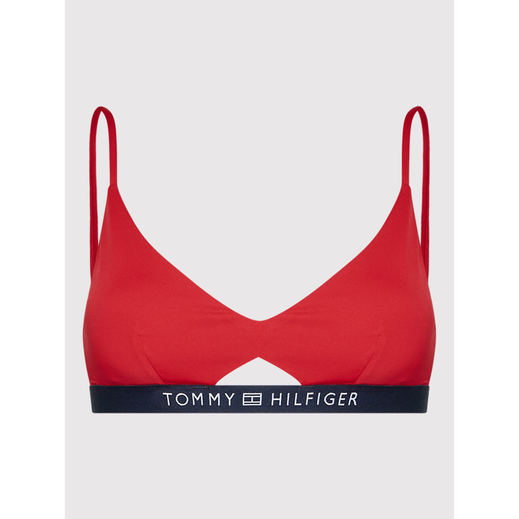 Tommy Hilfiger Gornji del bikini UW0UW03356 Rdeča - Pepit.si