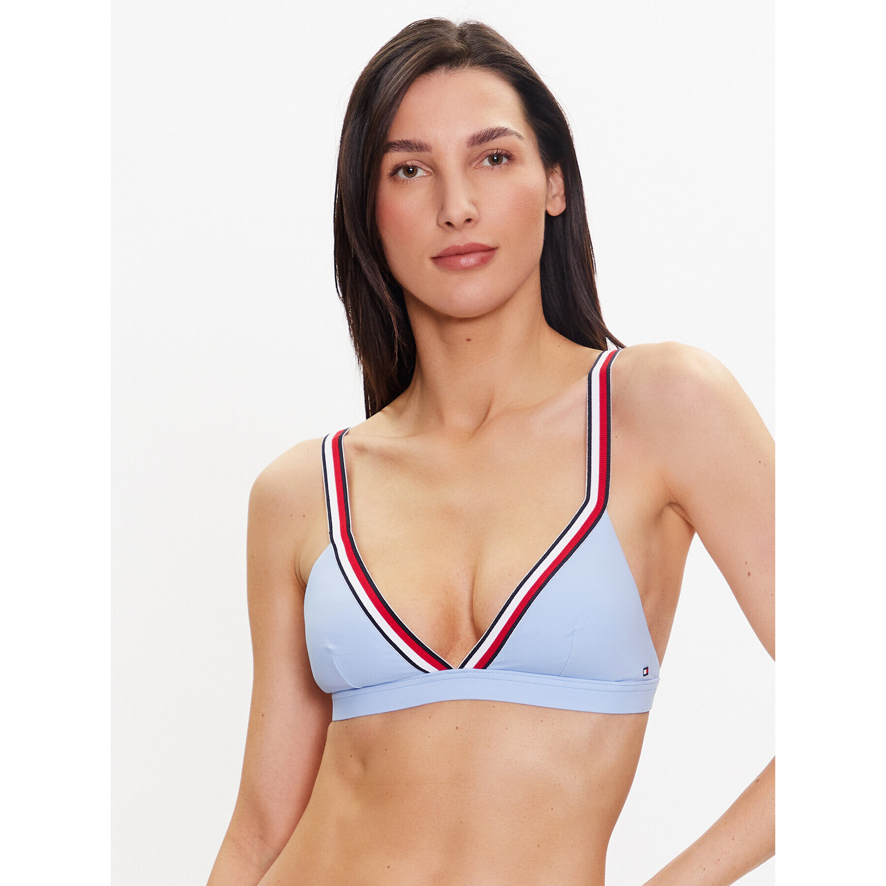 Tommy Hilfiger Gornji del bikini UW0UW04101 Modra - Pepit.si