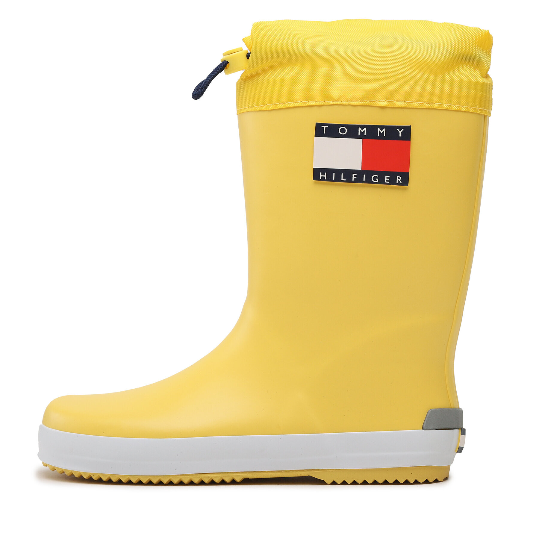 Tommy Hilfiger Gumijasti škornji Flag Rain Boot T3X6-30766-0047 S Rumena - Pepit.si