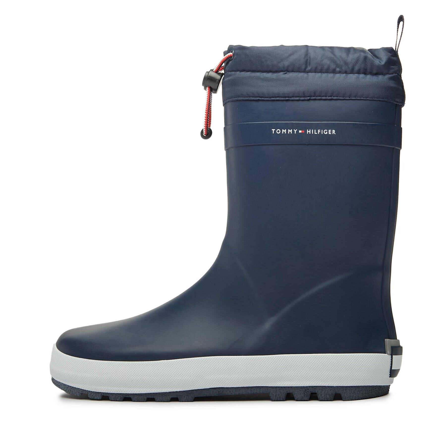 Tommy Hilfiger Gumijasti škornji T3X6-33167-0047800 S Modra - Pepit.si