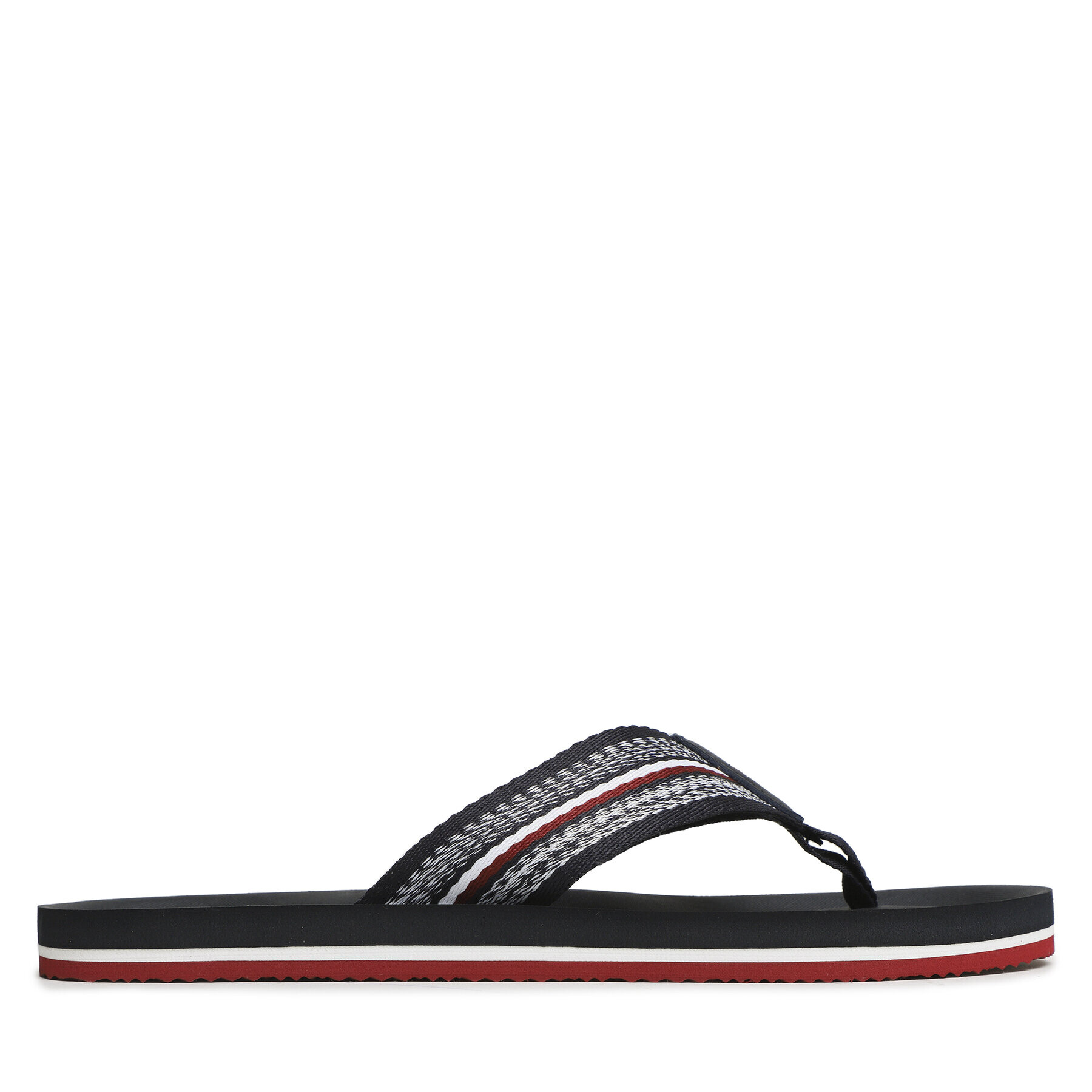 Tommy Hilfiger Japonke Comfort Corporate Beach Sandal FM0FM04616 Mornarsko modra - Pepit.si