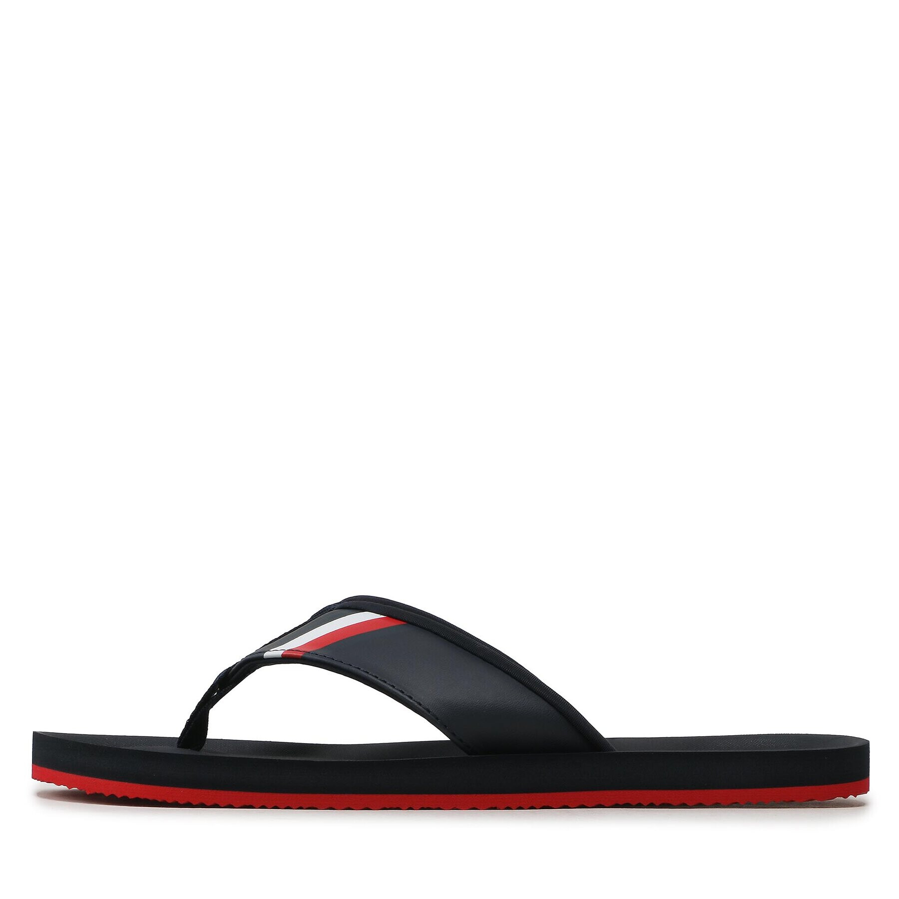 Tommy Hilfiger Japonke Comfortable Padded Beach Sandal FM0FM04473 Mornarsko modra - Pepit.si